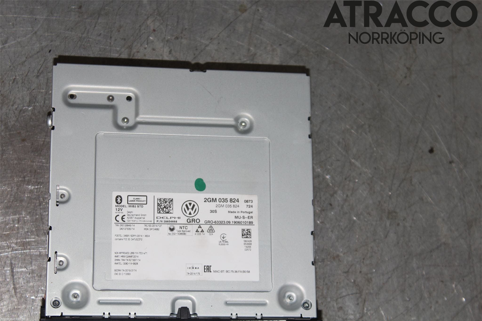 Volkswagen VW T-CROSS 19- Cd Radio - Multimediapanel