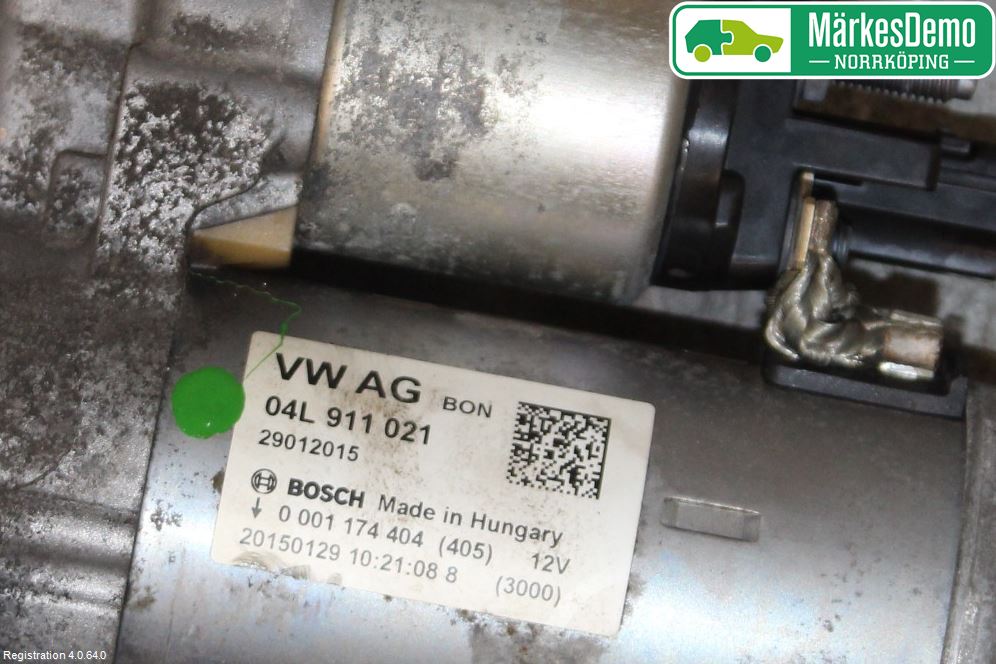 Audi A4 12-15 Startmotor Diesel