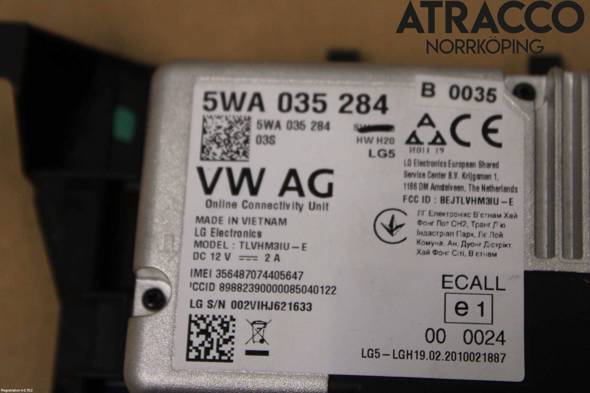 Volkswagen VW PASSAT 20-24 Styrenhet Övrigt