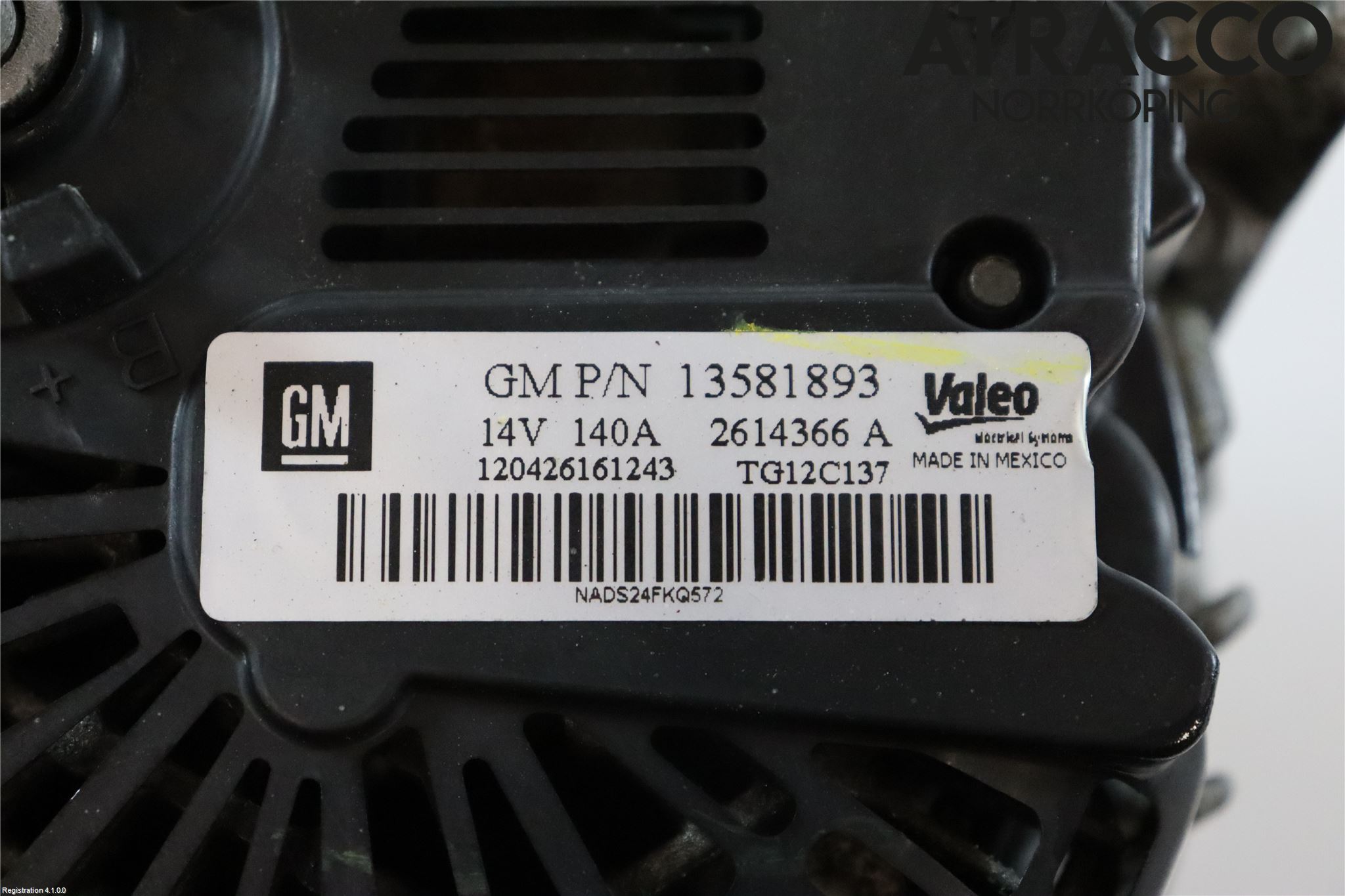 Opel CORSA D 07-14 Generator