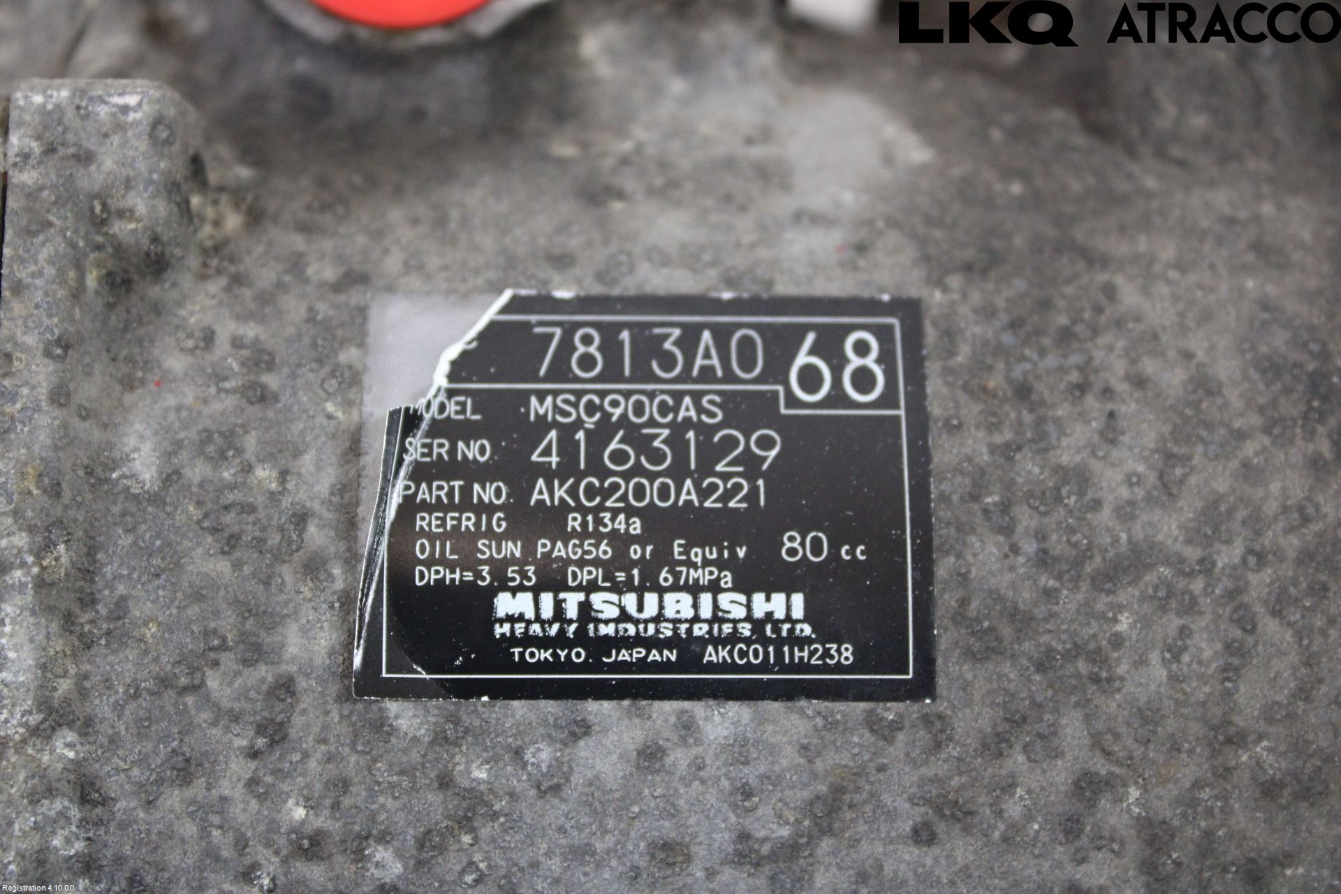 Mitsubishi LANCER 07-14 Ac Kompressor