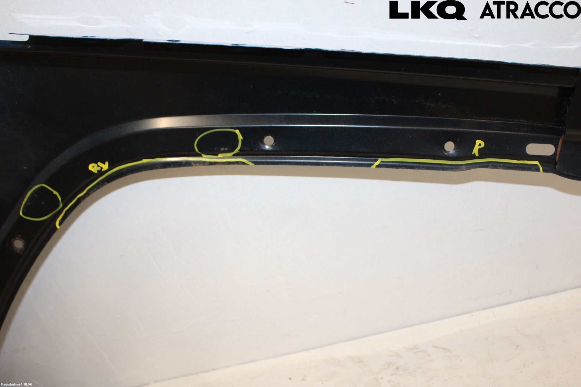 Jeep WRANGLER Skärm Fram Vänster