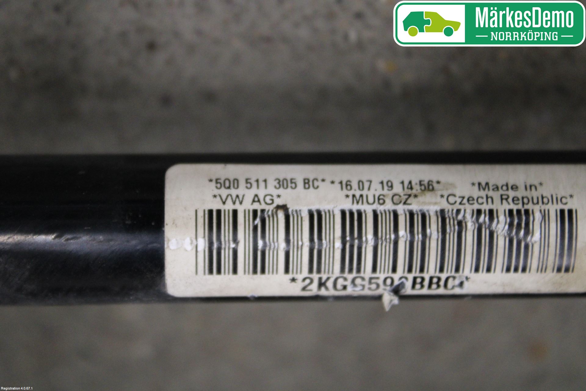 Skoda SUPERB 16-24 Krängningshämmare Bak