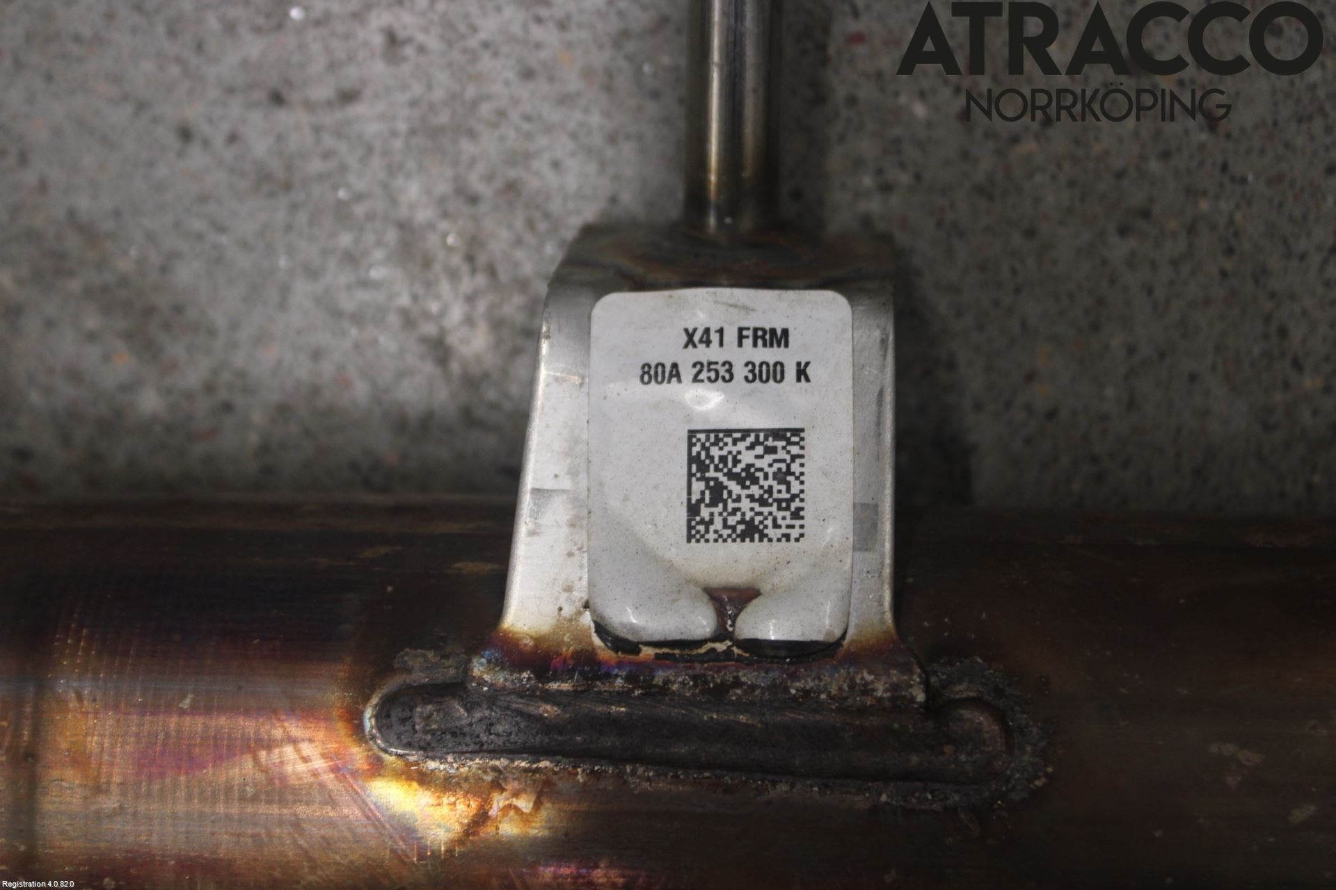 Audi Q5/SQ5 17- Avgas Främre Rör