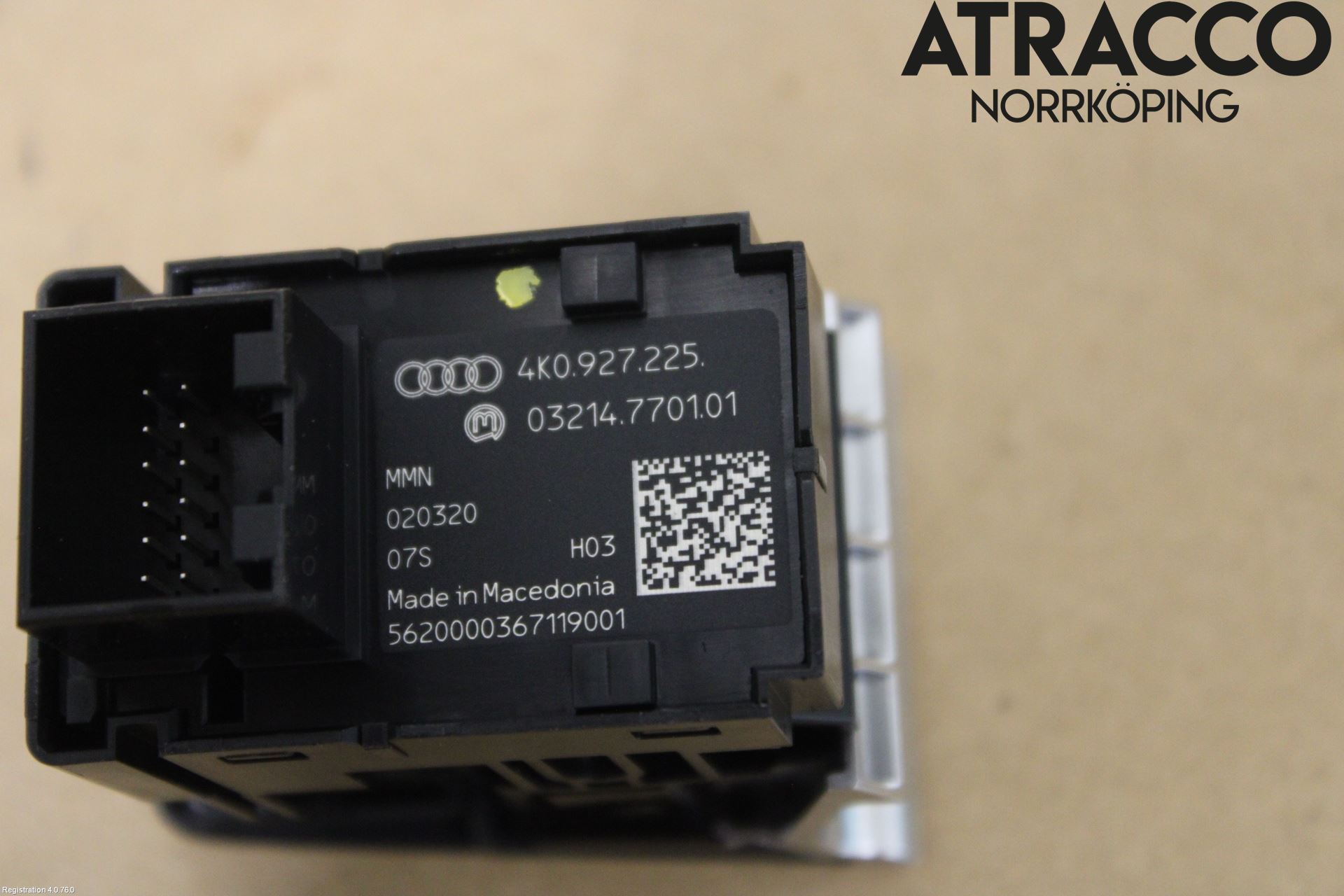 Audi A6 F2/C8 19- Strömställare Parkeringsbroms