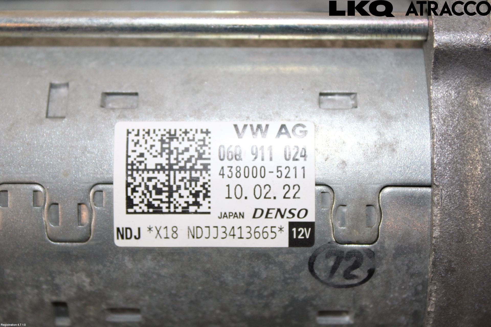 Audi A4/S4 B9 20- Startmotor