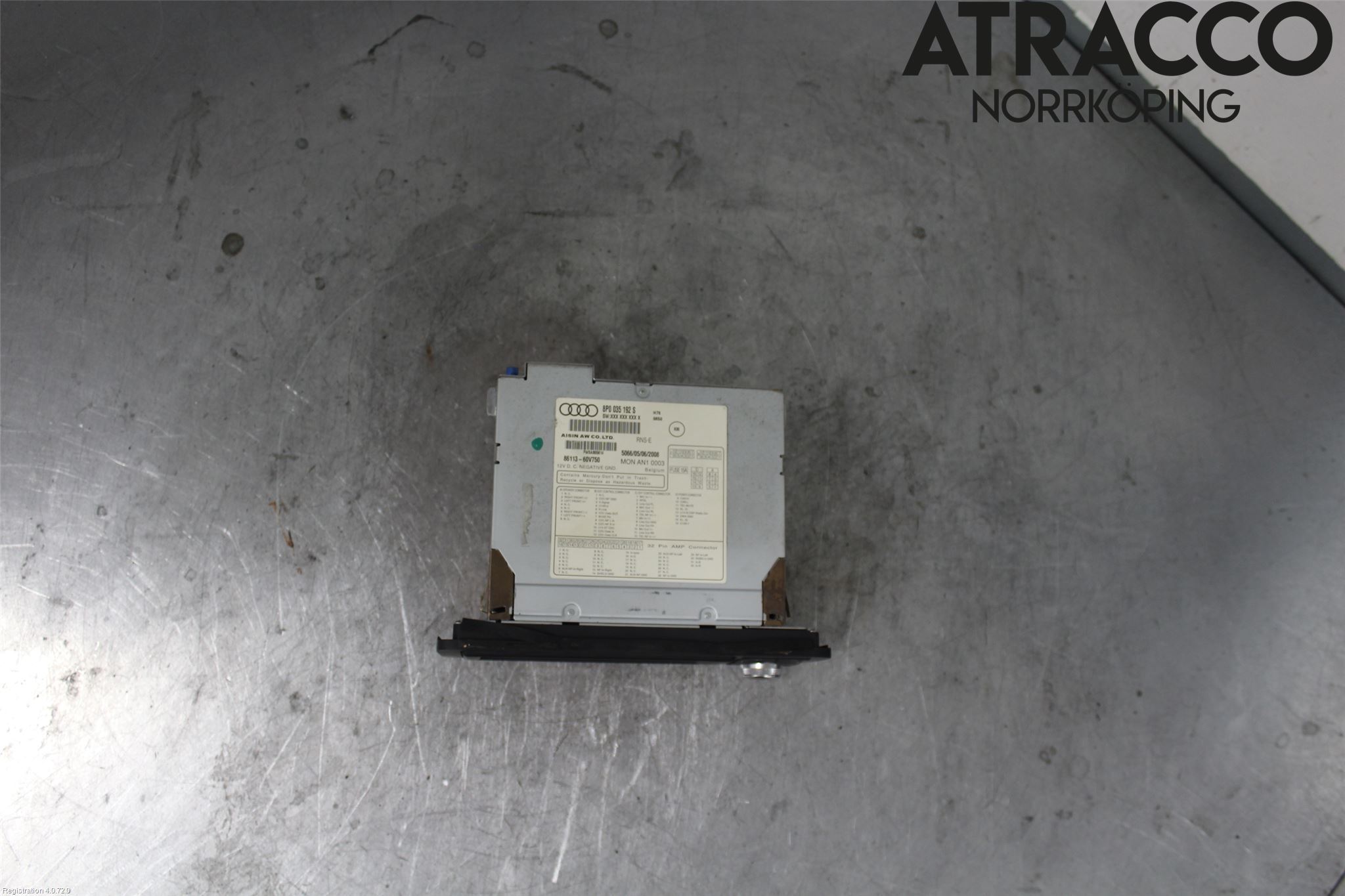 Audi A3/S3 05-13 Multifunktionsdisplay