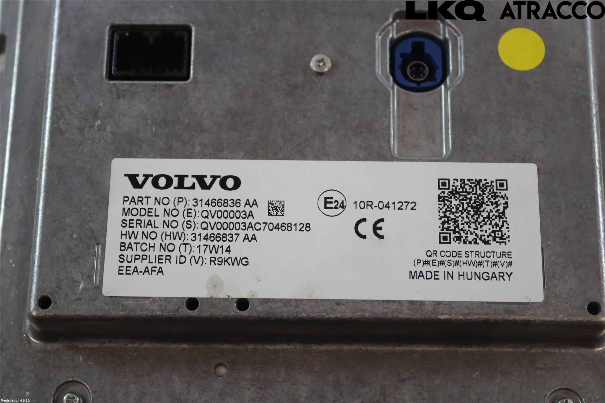 Volvo V90 CROSS COUNTRY 17->> Multifunktionsdisplay