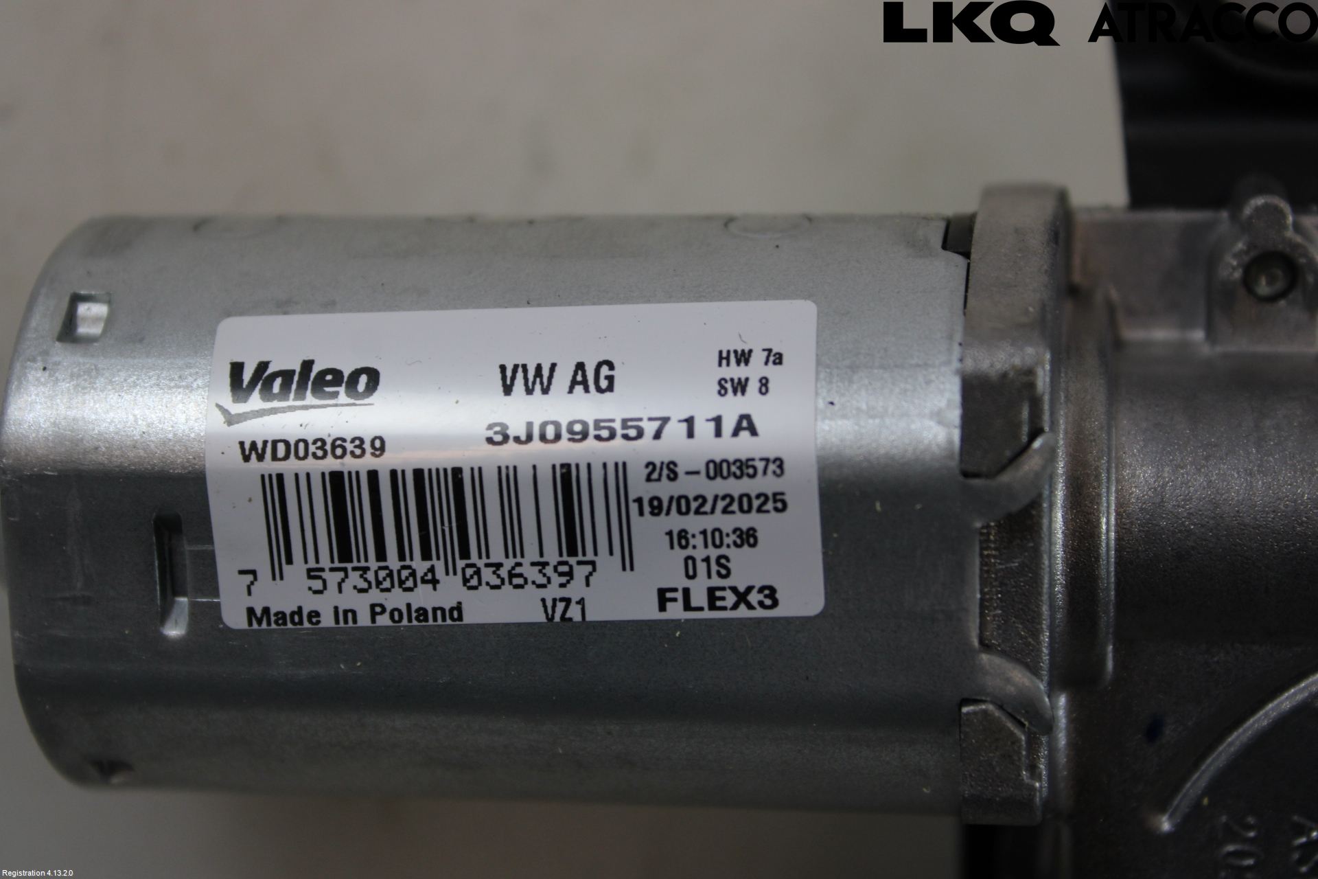 Volkswagen VW PASSAT 24- Torkarmotor Baklucka