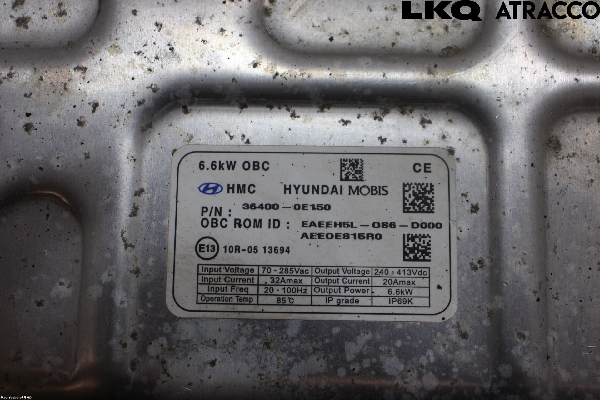 Hyundai IONIQ AE 17-22 Batteriladdare Högspänning