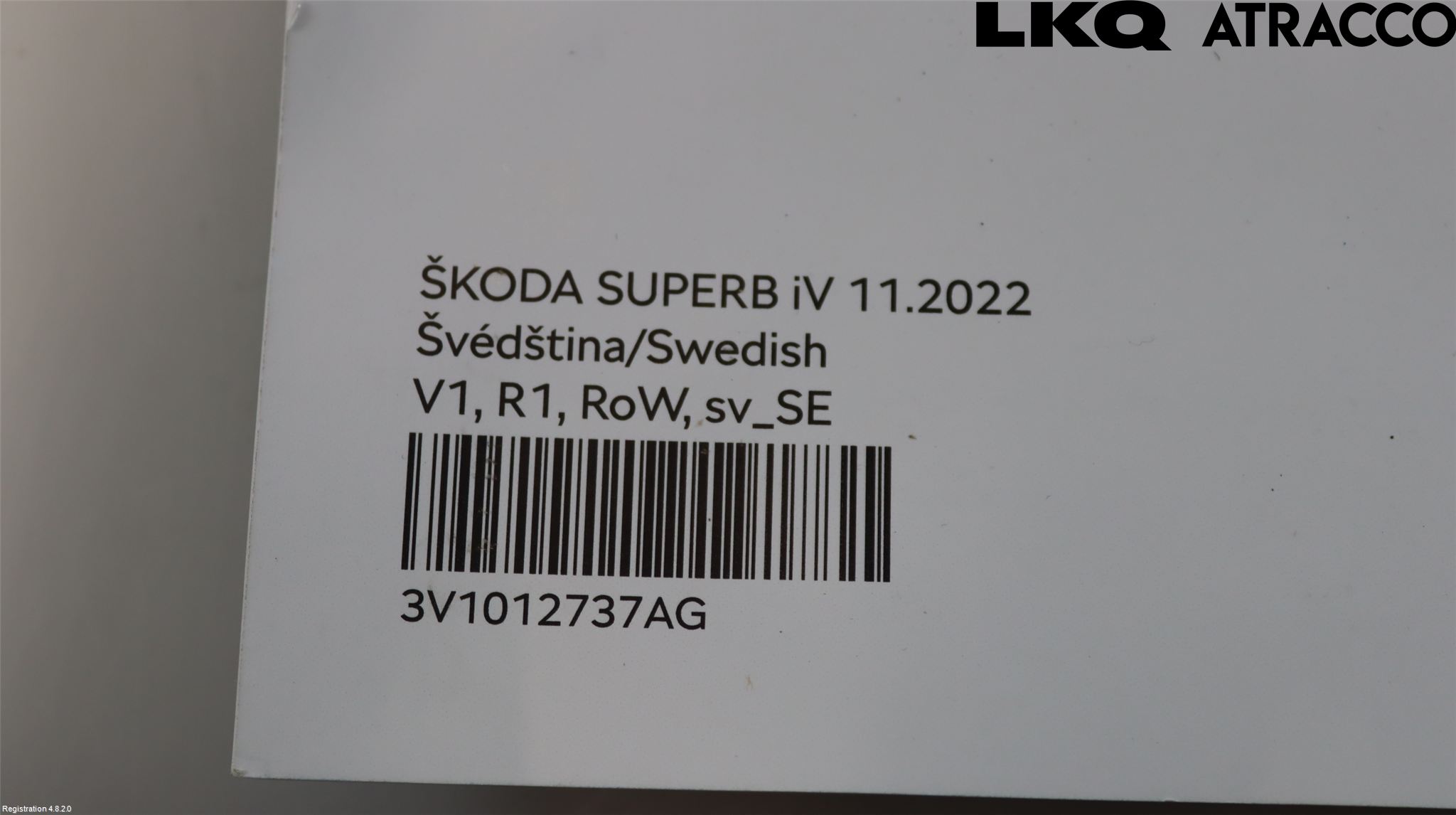 Skoda SUPERB 16-24 Instruktionsbok