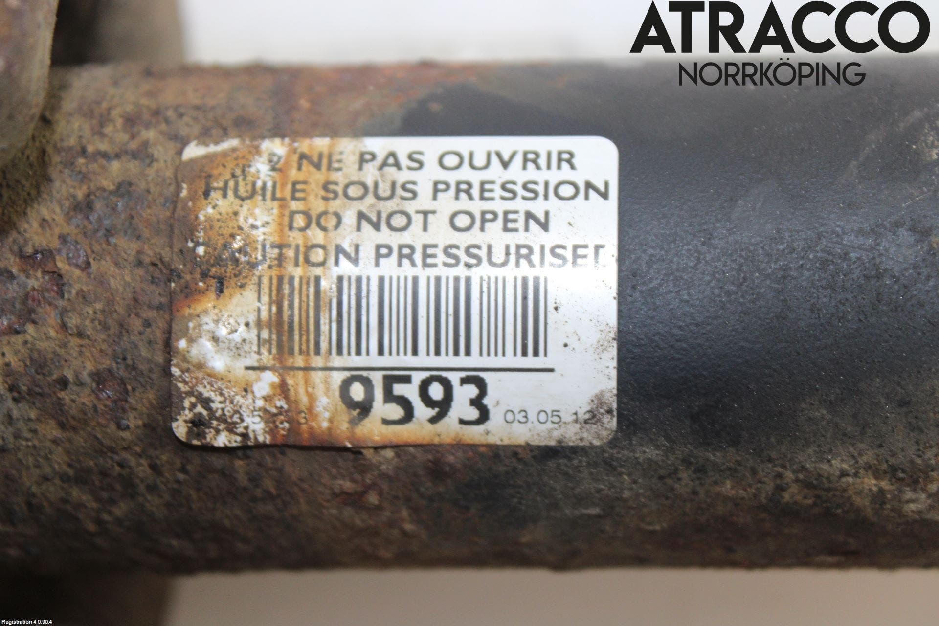 Peugeot 508 11-18 Fjäderben Bak Höger