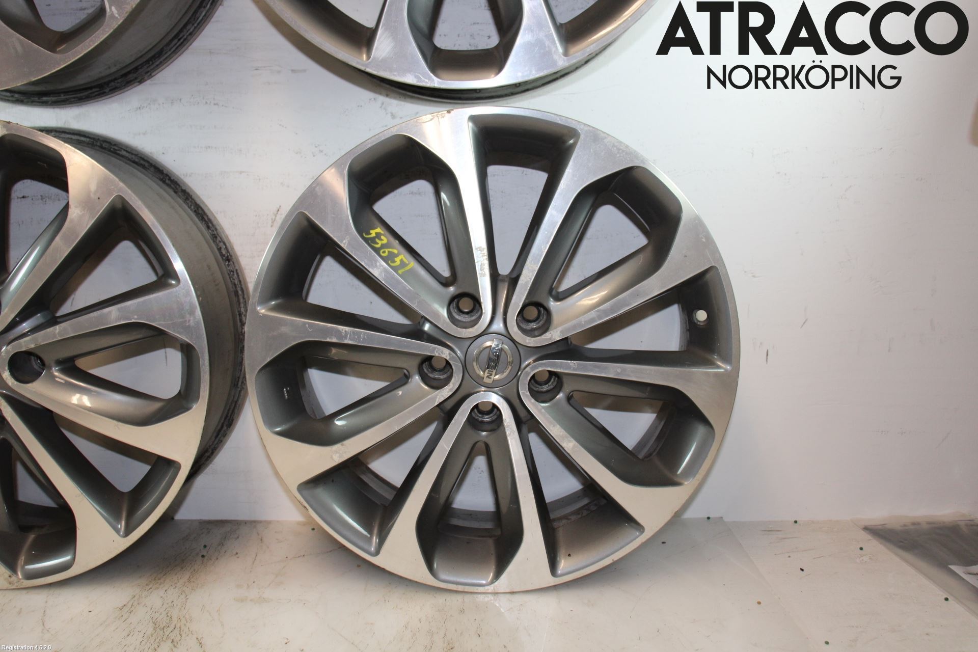 Nissan QASHQAI 10-14 Fälgsats Aluminium