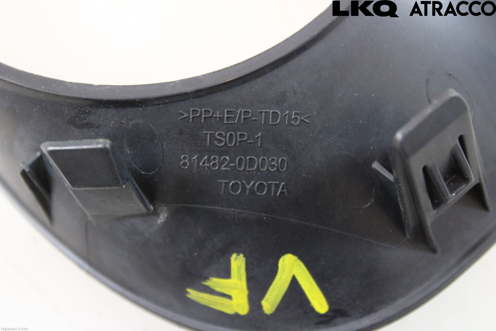 Toyota YARIS XP90 06-11 Dimljussarg Fram