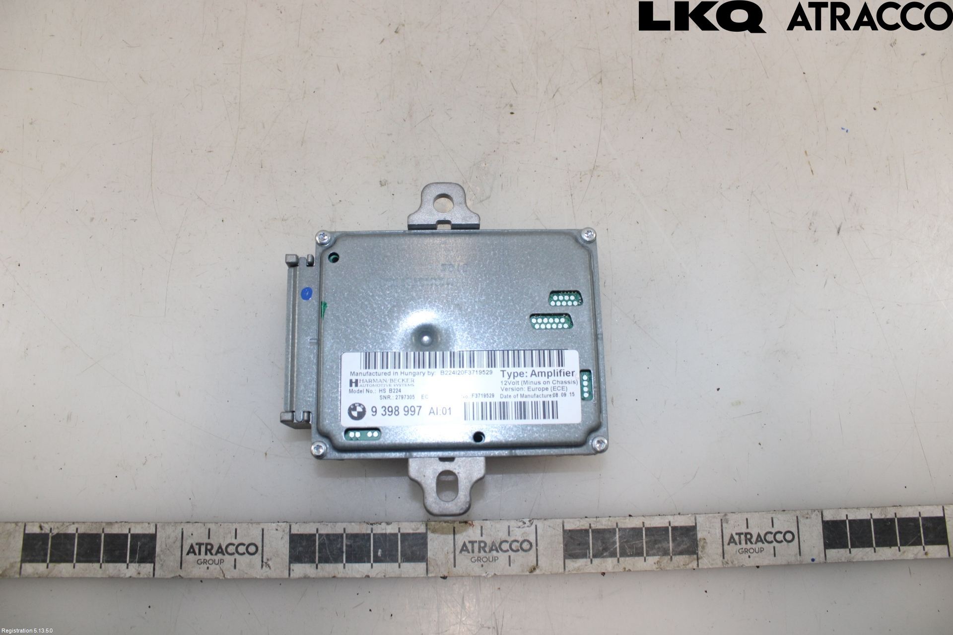 BMW 4 F32/F33/F82/F83 13-20 Radio-Stereo Förstärkare