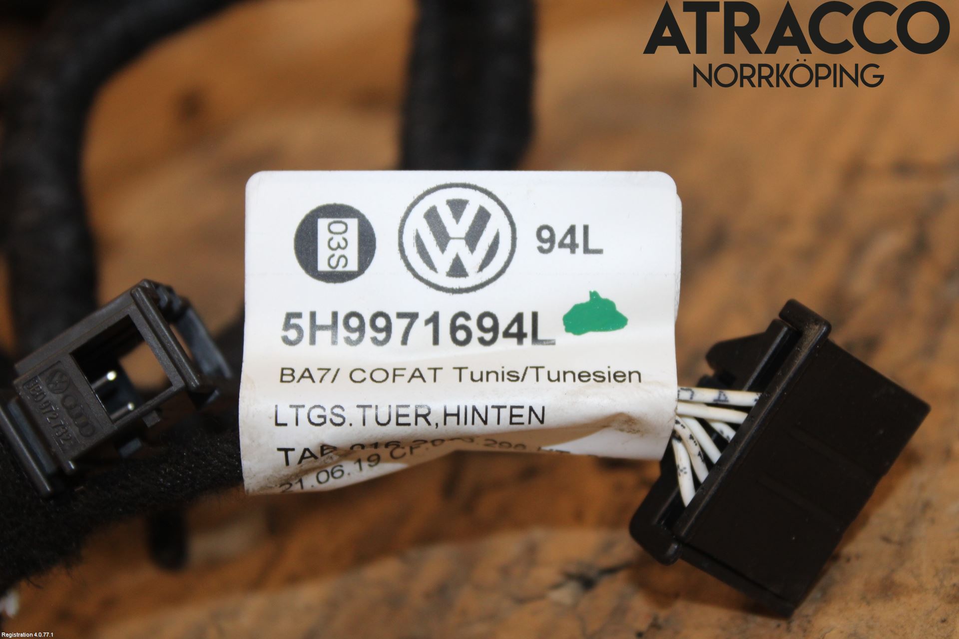 Volkswagen VW GOLF / E-GOLF VIII 20- Kabelhärva