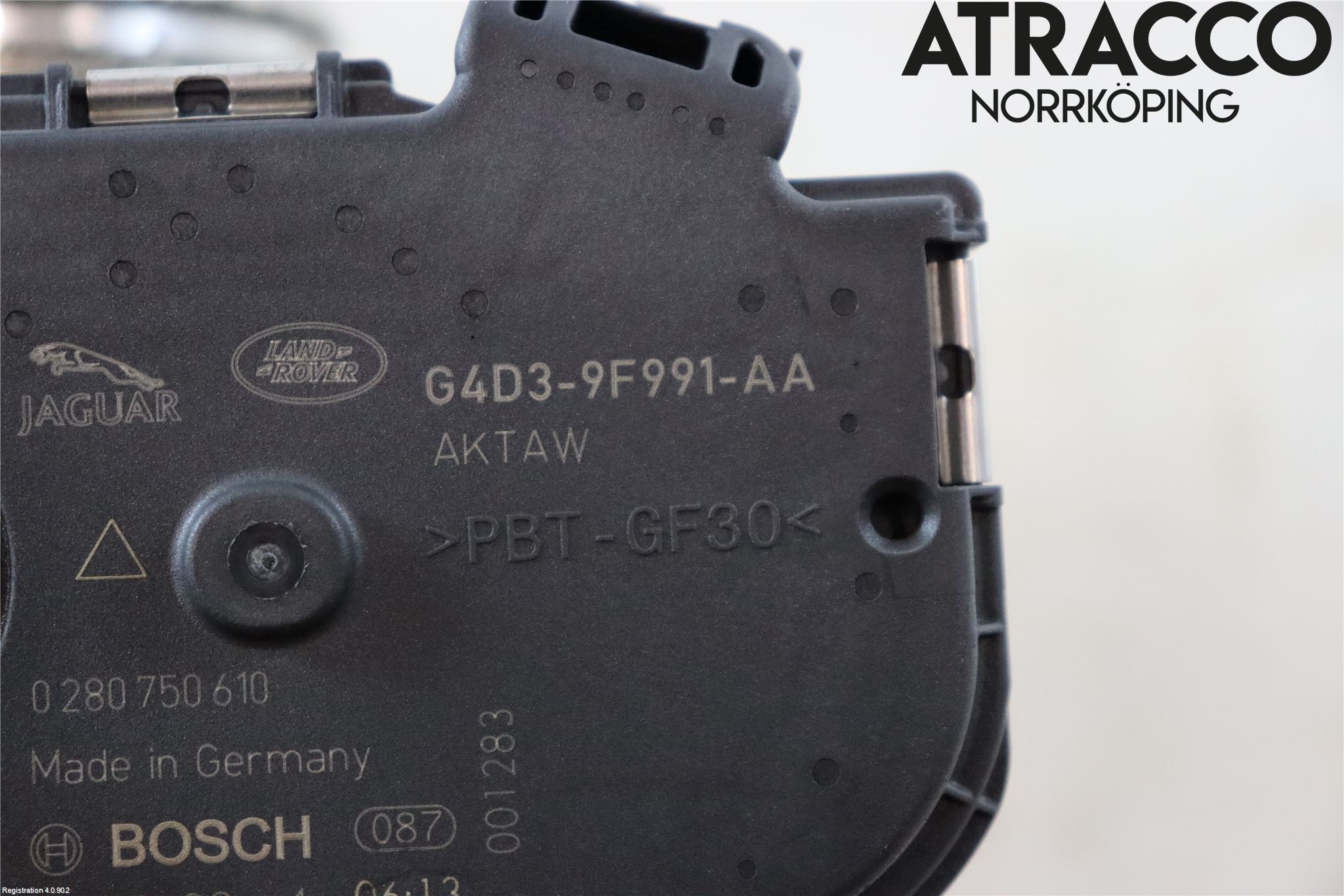 Jaguar F-PACE Injspjällhus