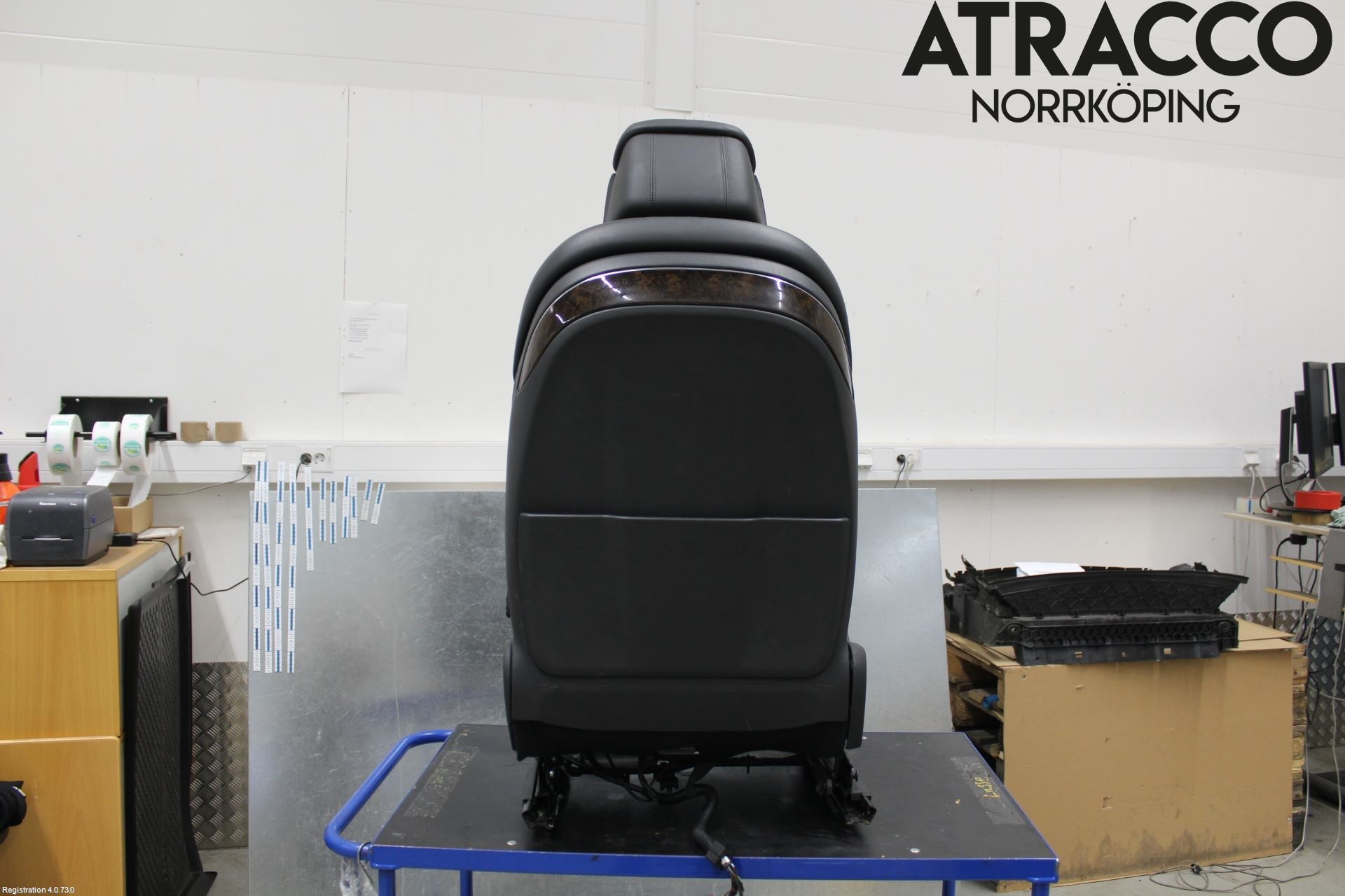 Audi A8/S8 4H 10-17 Inredning Stol Fram Hö