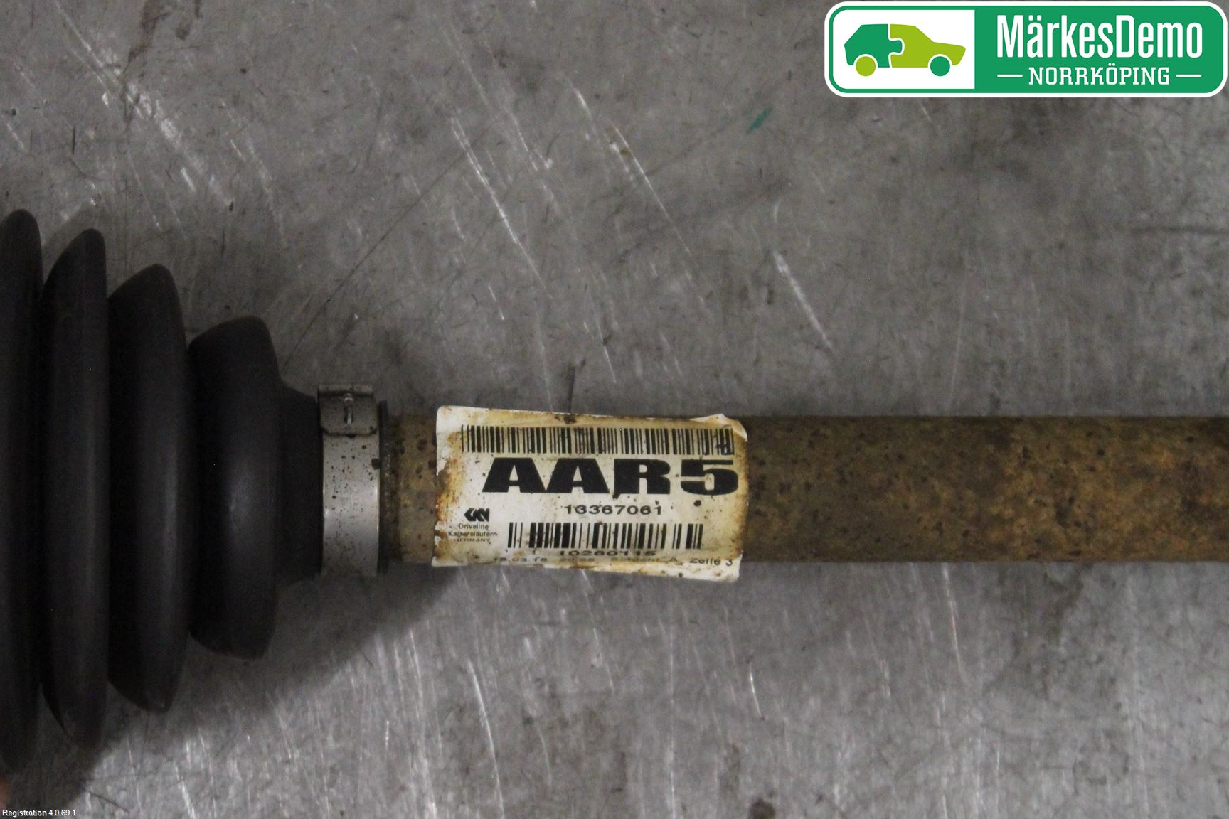 Opel ASTRA K 16-22 Drivaxel Fram Vänster