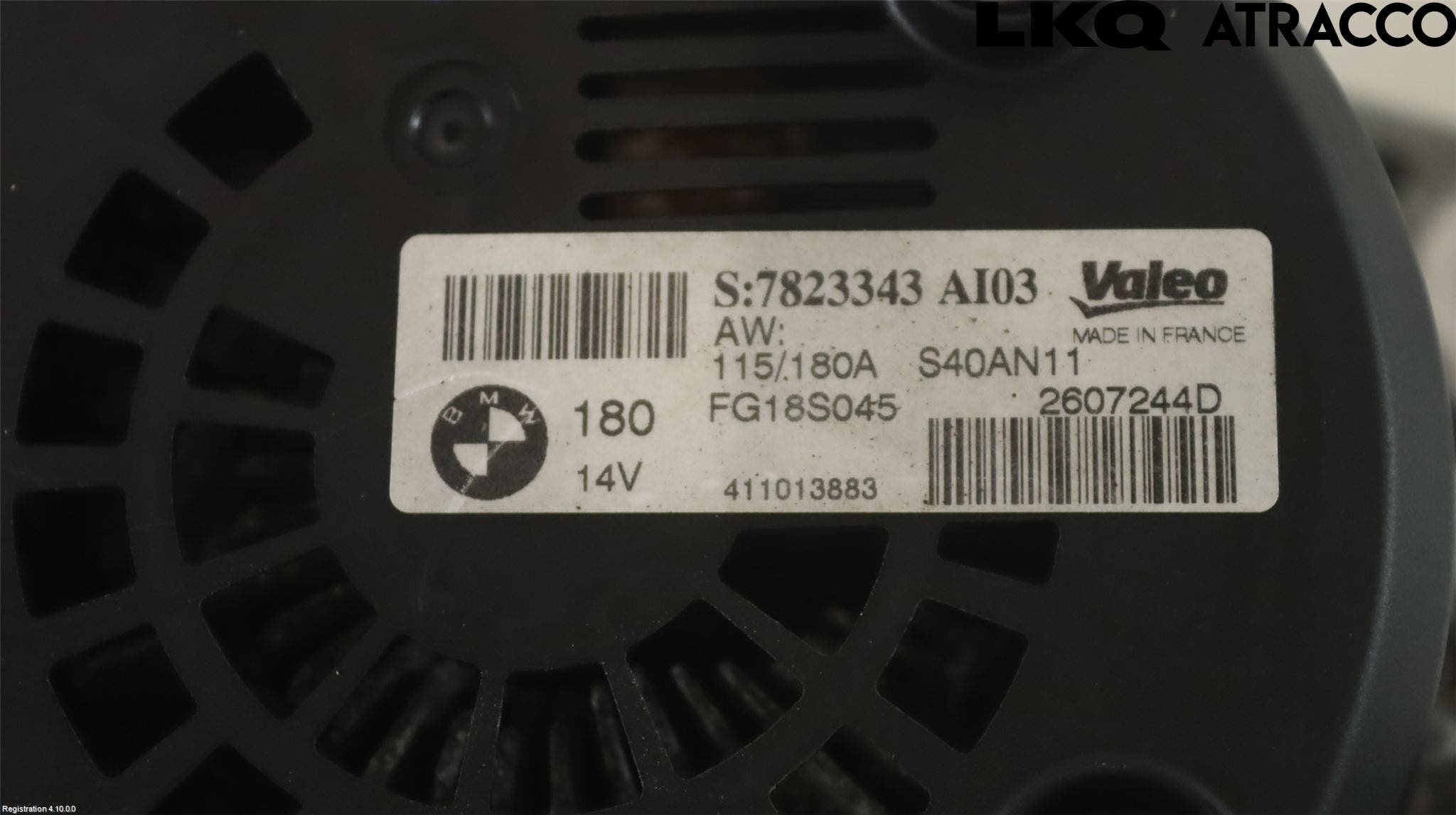 BMW 1 F20/F21 11-19 Generator