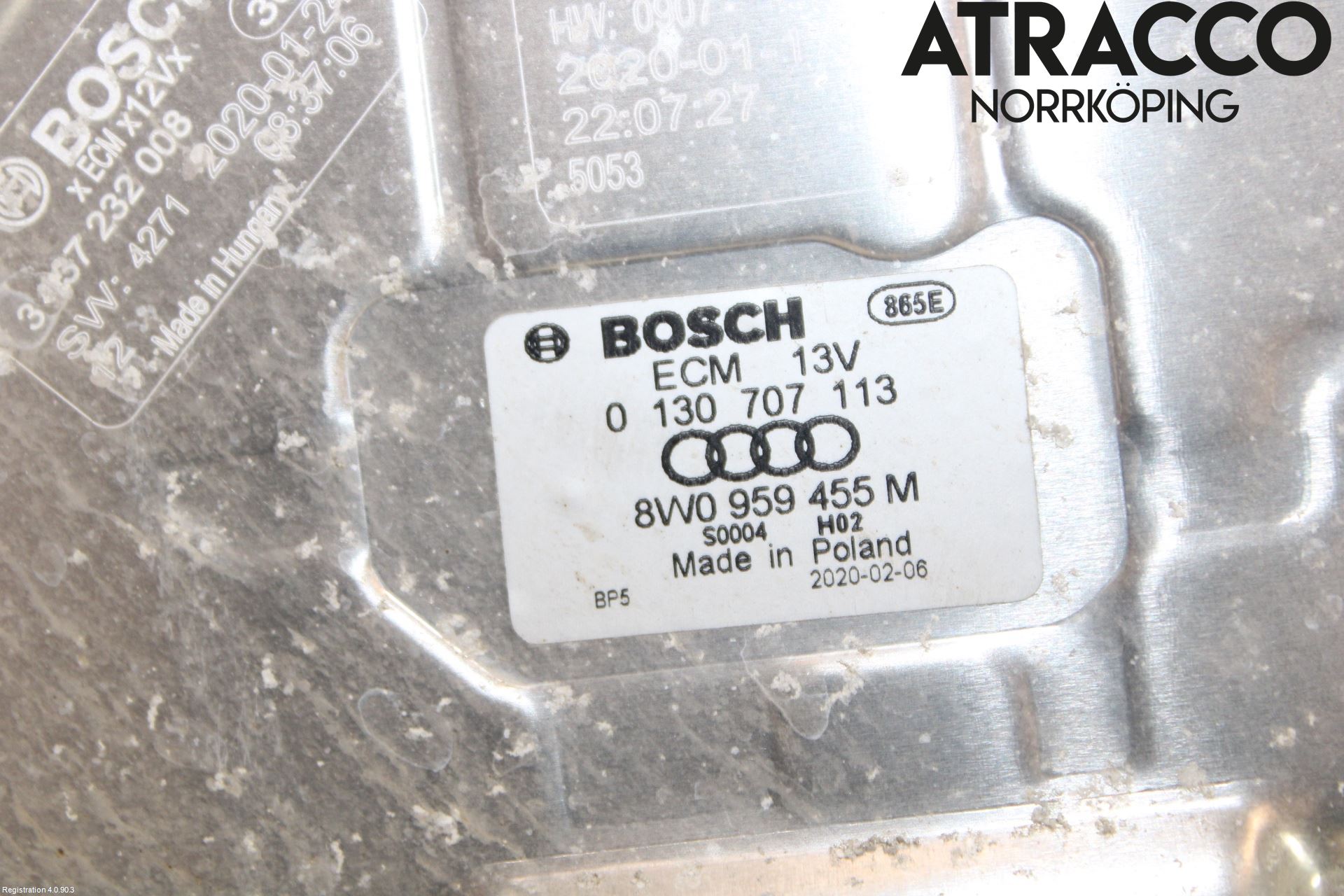 Audi E-TRON, S GE 19- Kylfläkt El