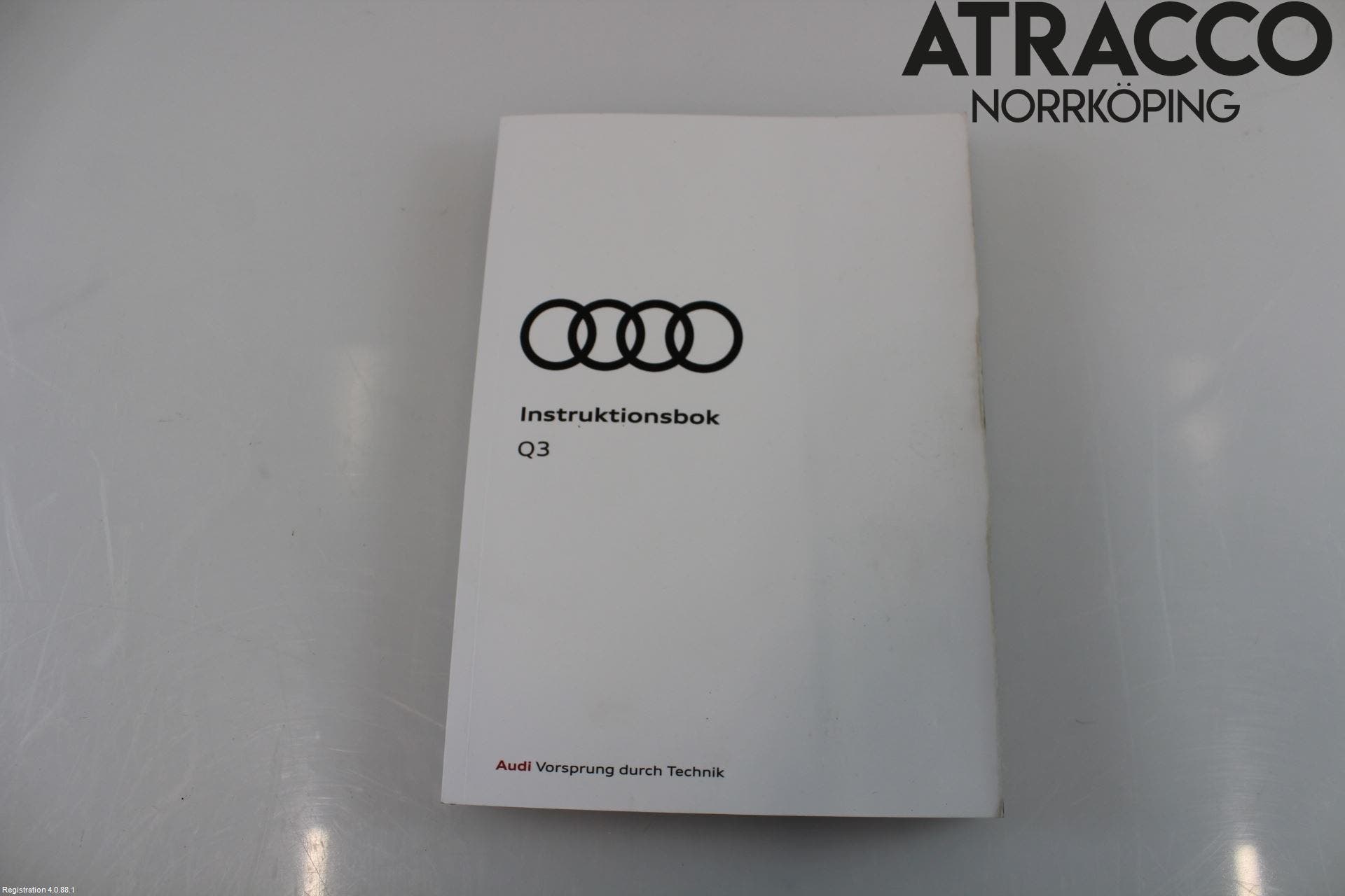 Audi Q3 F3 19- Instruktionsbok