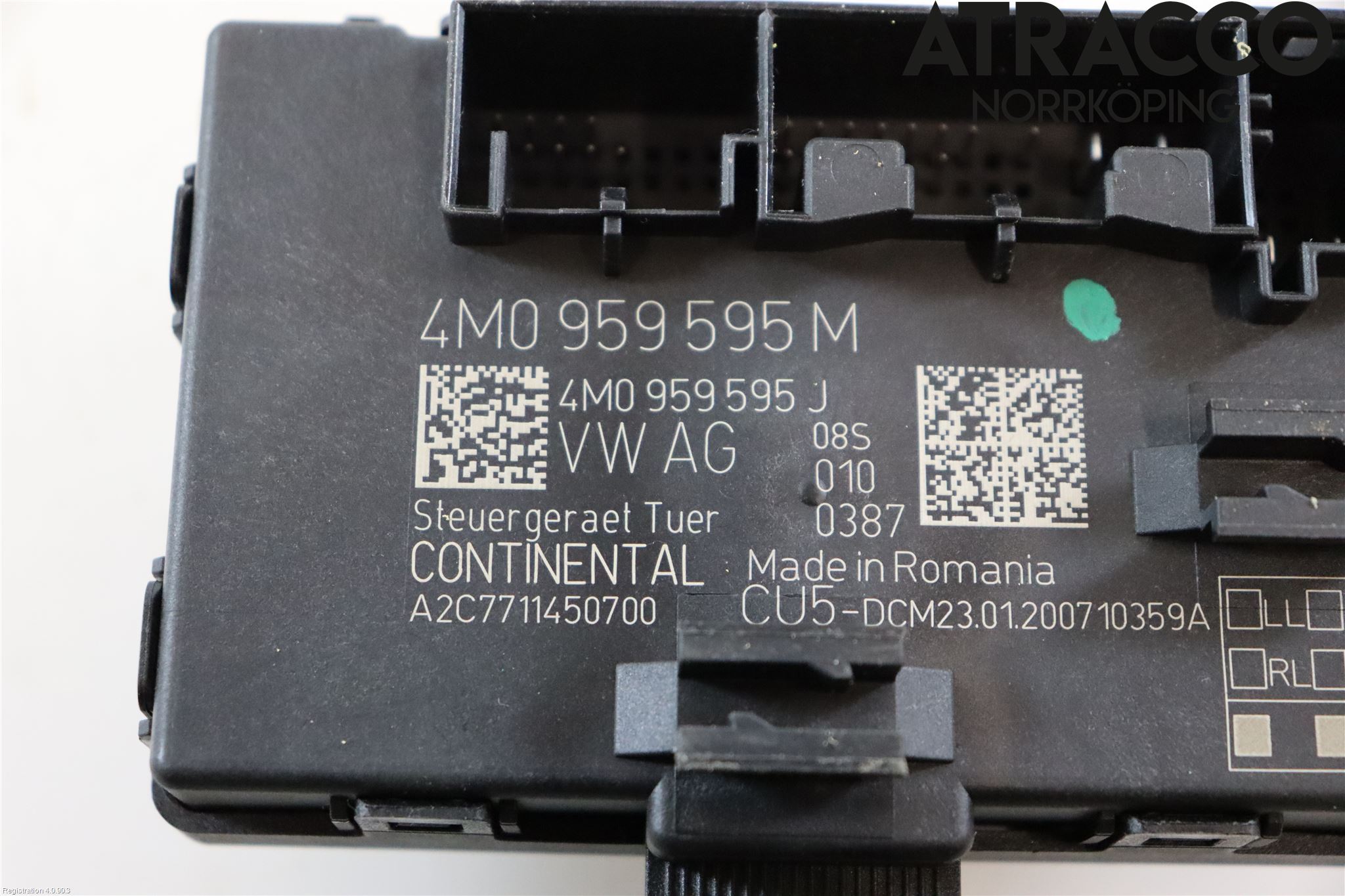 Audi E-TRON, S GE 19- Styrenhet Dörr