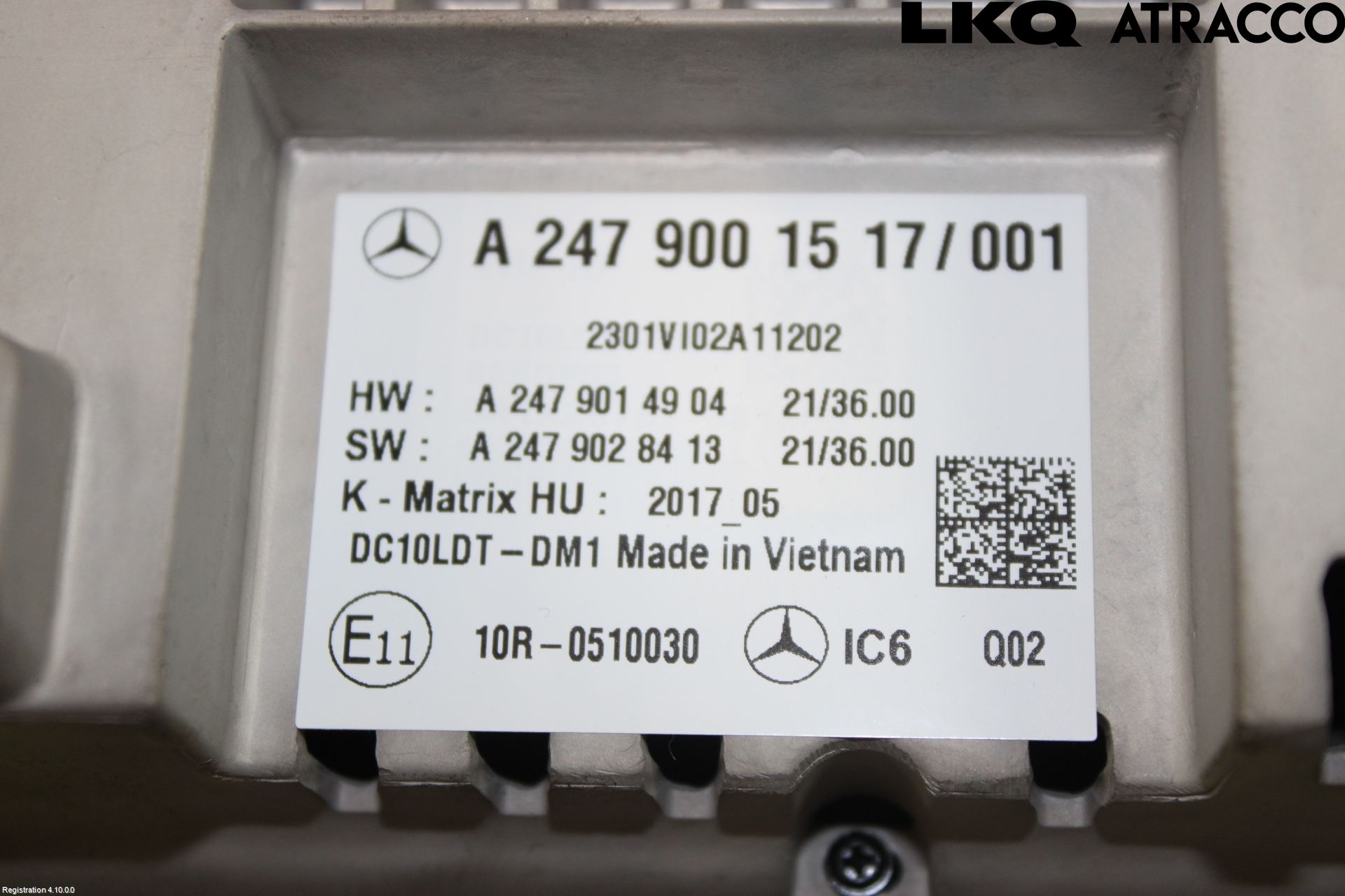 Mercedes-Benz MB EQA (H243) 21- Instrument Komb