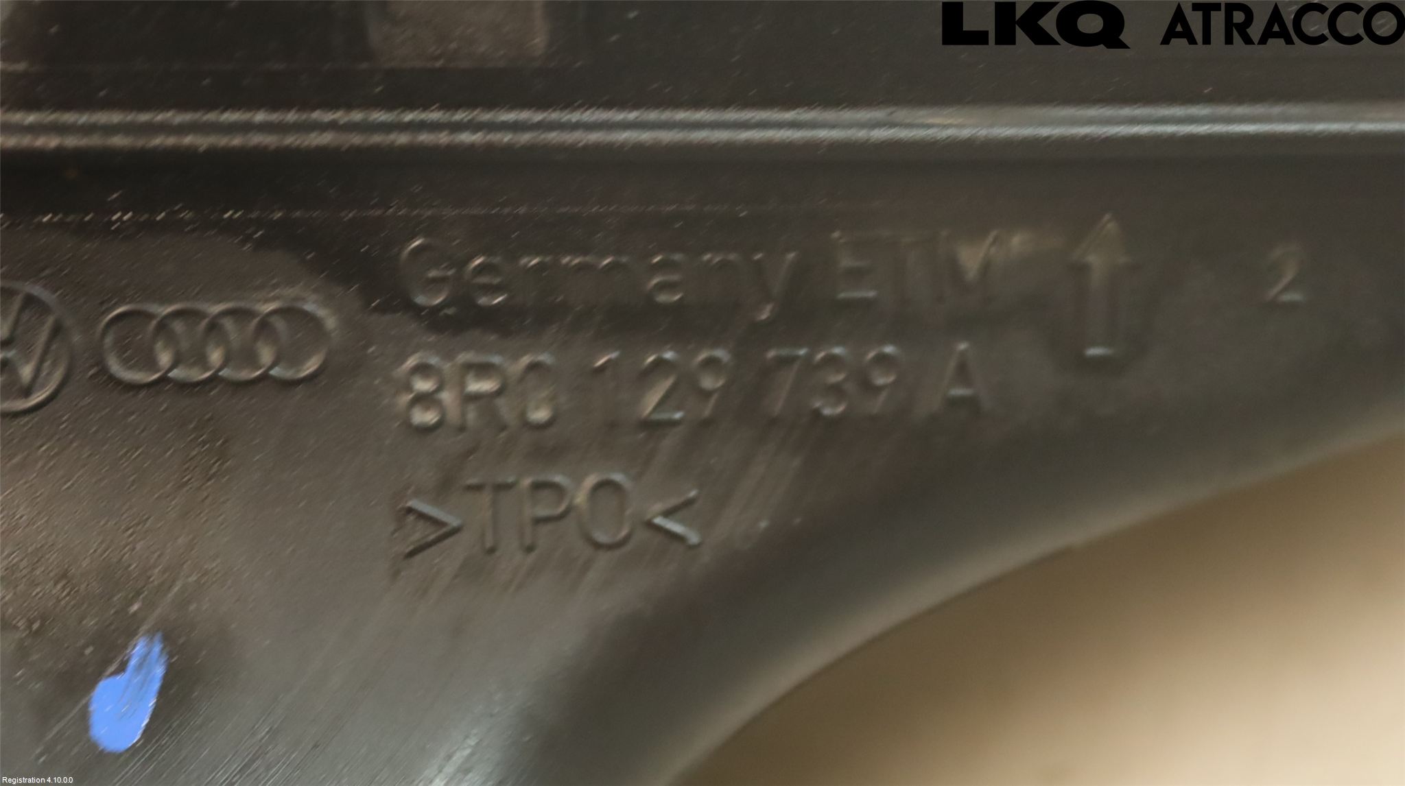 Audi A4 12-15 Injgummibälg-Slang