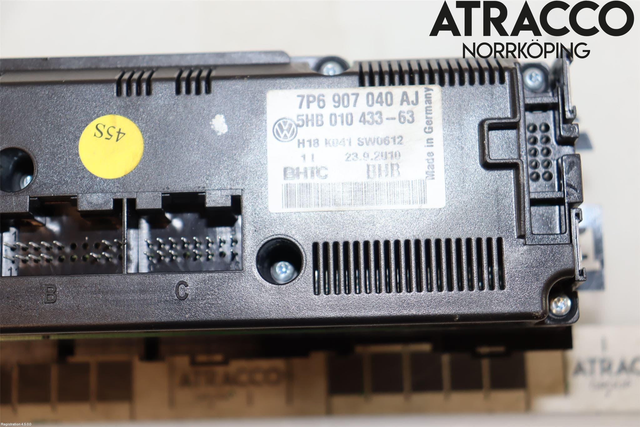 Volkswagen VW TOUAREG 7P 11-18 Värmereglage