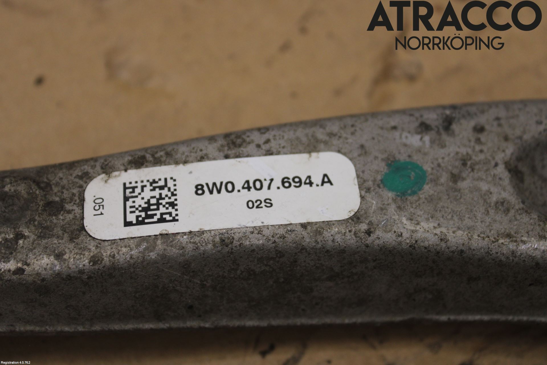 Audi A4/S4 B9 20- Bärarm Fram Undre Hö