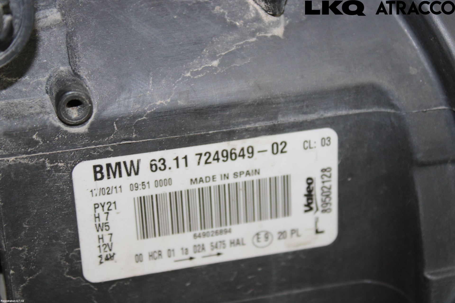 BMW 1 E87/81 5D/3D 03-11 Strålkastare Vänster