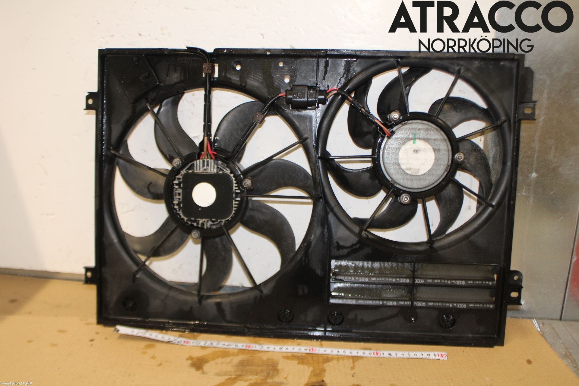 Volkswagen VW CADDY 11-15 Kylfläkt El