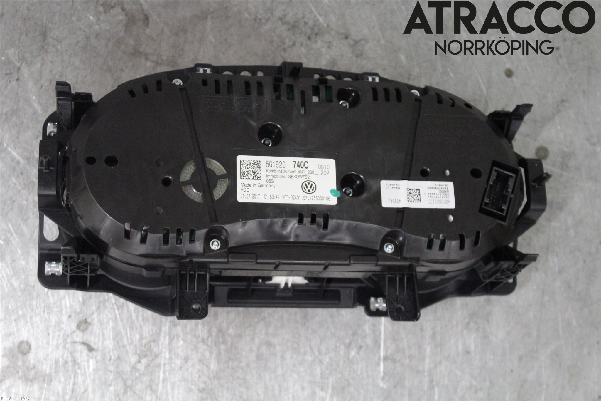 Volkswagen VW GOLF / E-GOLF VII 13-20 Instrument Komb