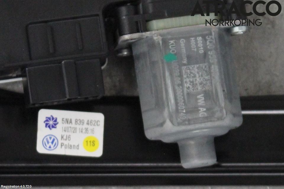 Volkswagen VW TIGUAN 16-24 Fönsterhiss El Kompl