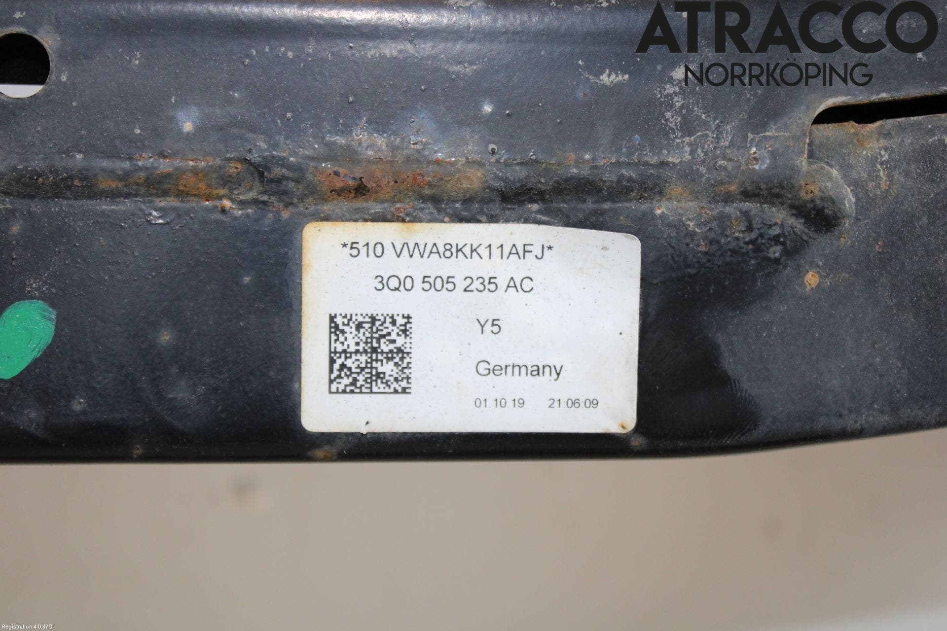 Audi Q3 F3 19- Bakaxelbalk