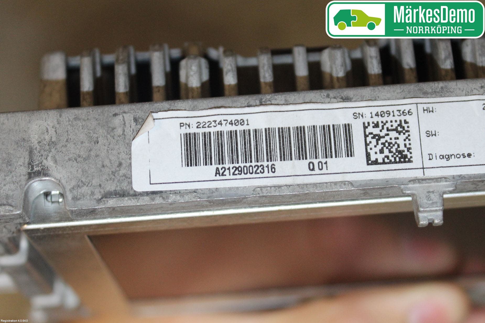 Mercedes-Benz MB E-KLASS (W212) 09-16 Multifunktionsdisplay