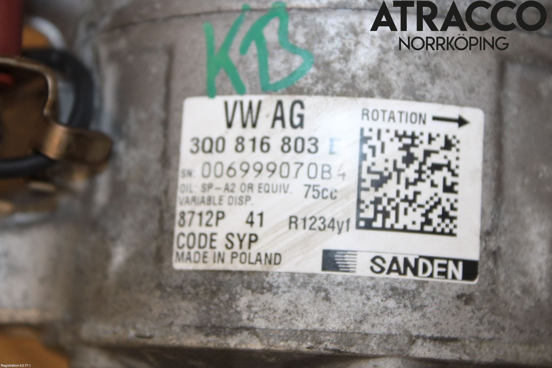 Skoda SCALA 19- Ac Kompressor