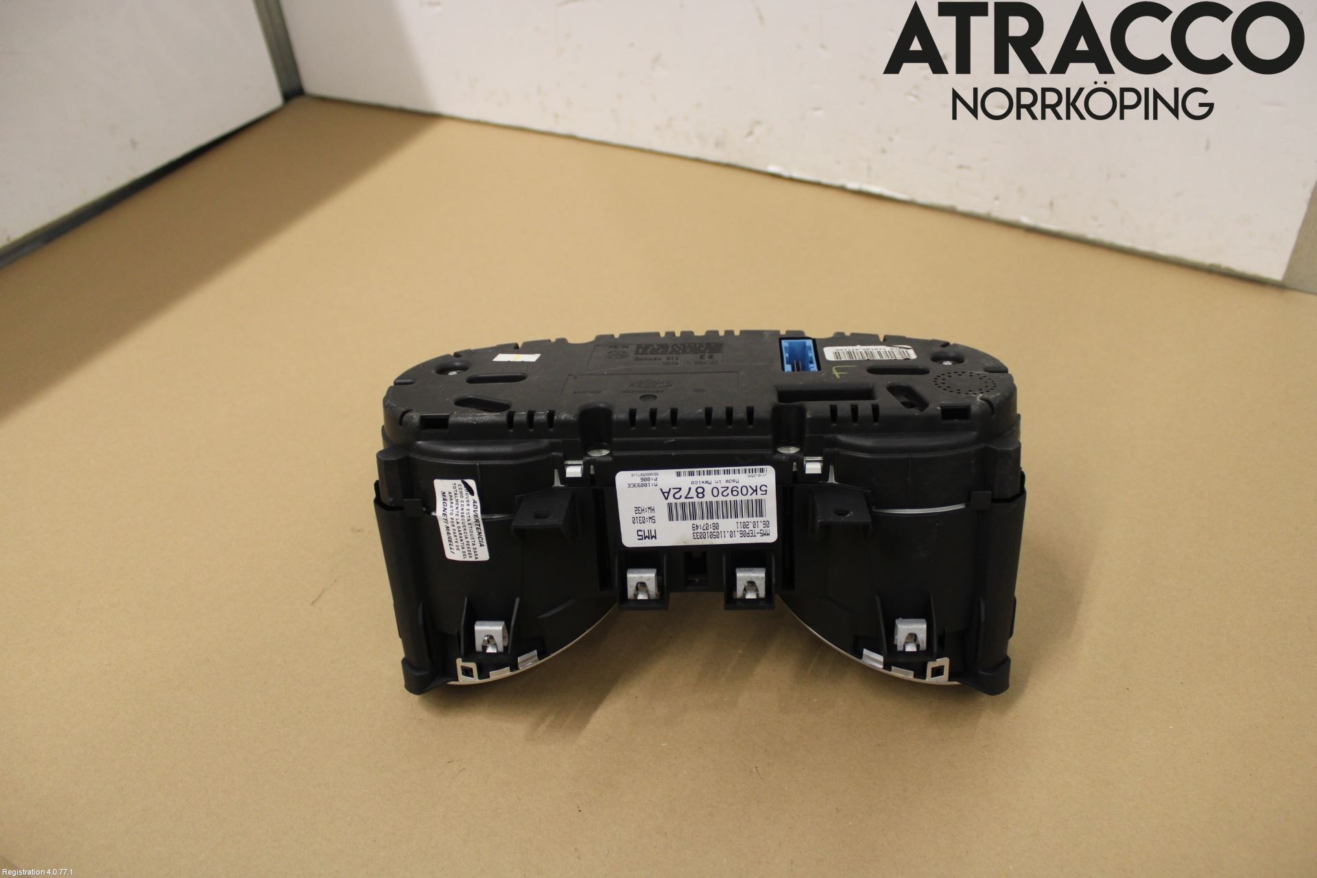 Volkswagen VW GOLF VI 09-13 Instrument Komb