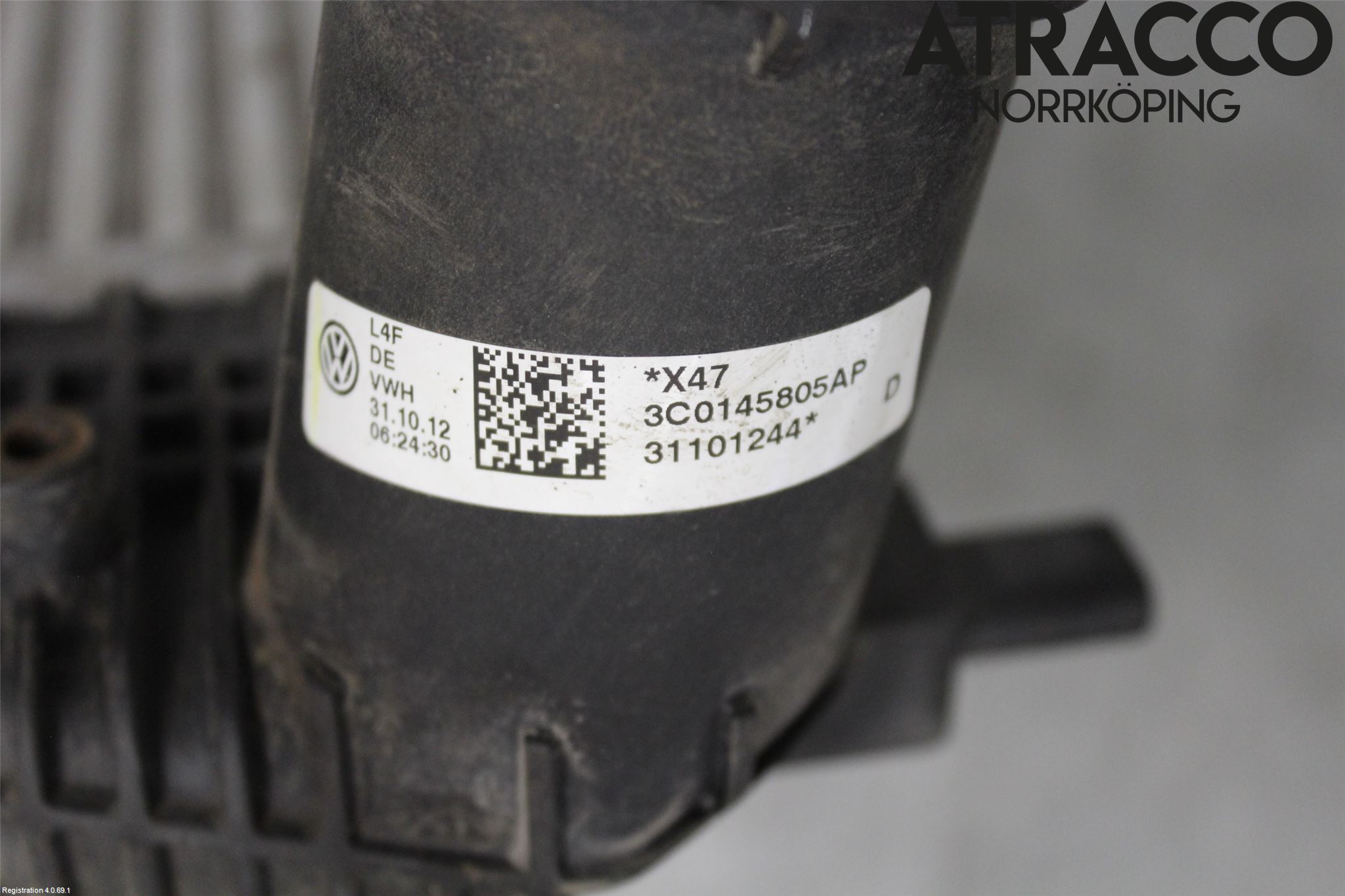 Volkswagen VW PASSAT 11-14 Laddluft-Intercooler Kyl