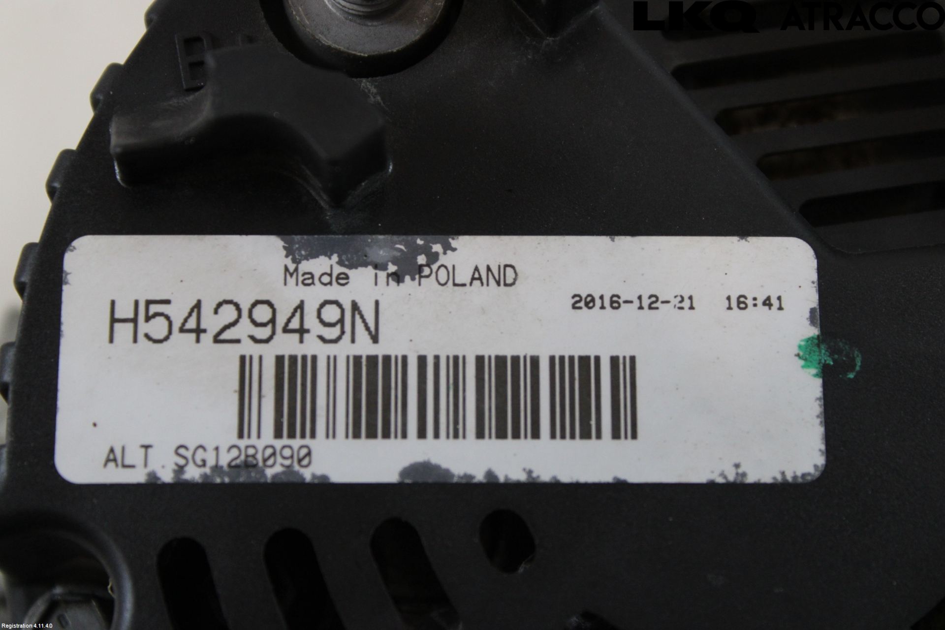 Volkswagen VW GOLF IV 98-06 Generator
