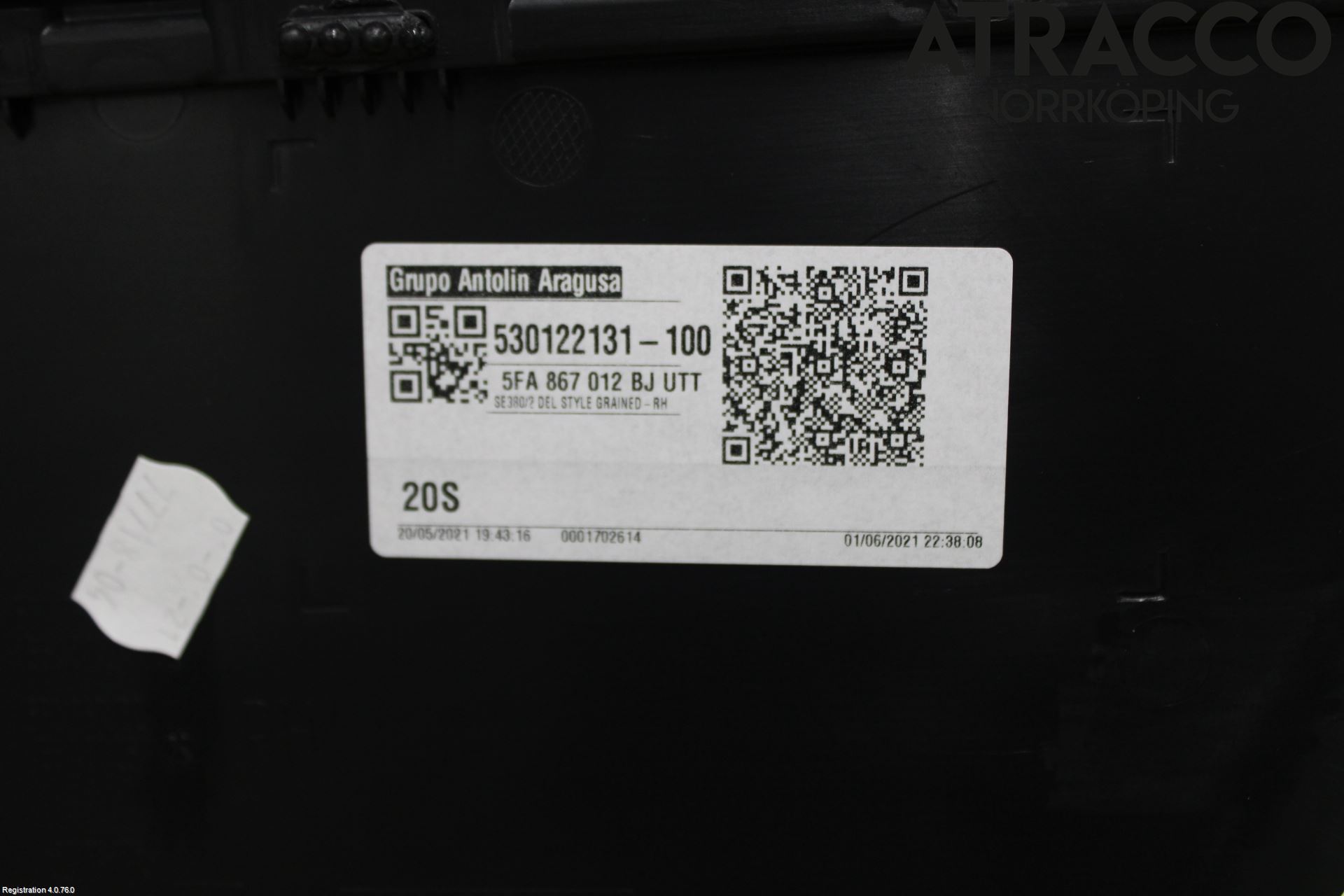 Seat LEON 20- Dörrklädsel Hö