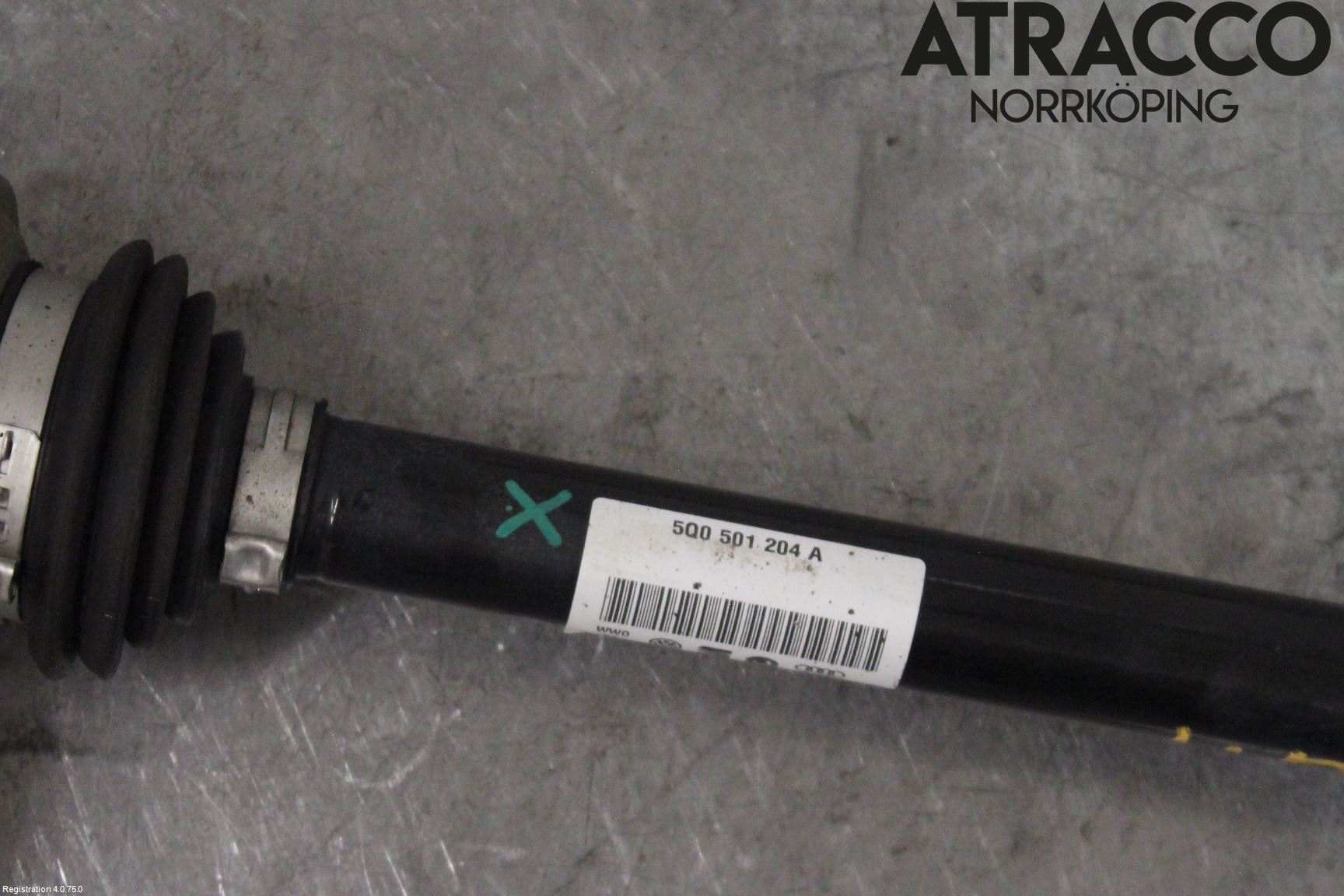 Audi A3/S3 8V 13-20 Drivaxel Bak Höger