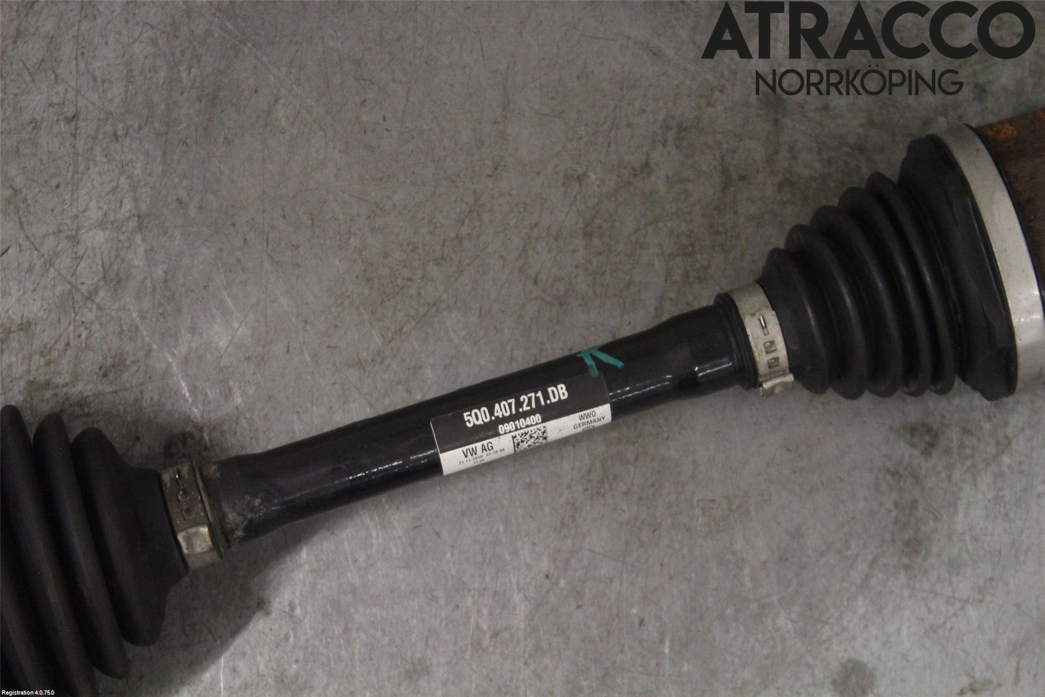 Volkswagen VW GOLF / E-GOLF VII 13-20 Drivaxel Fram Vänster