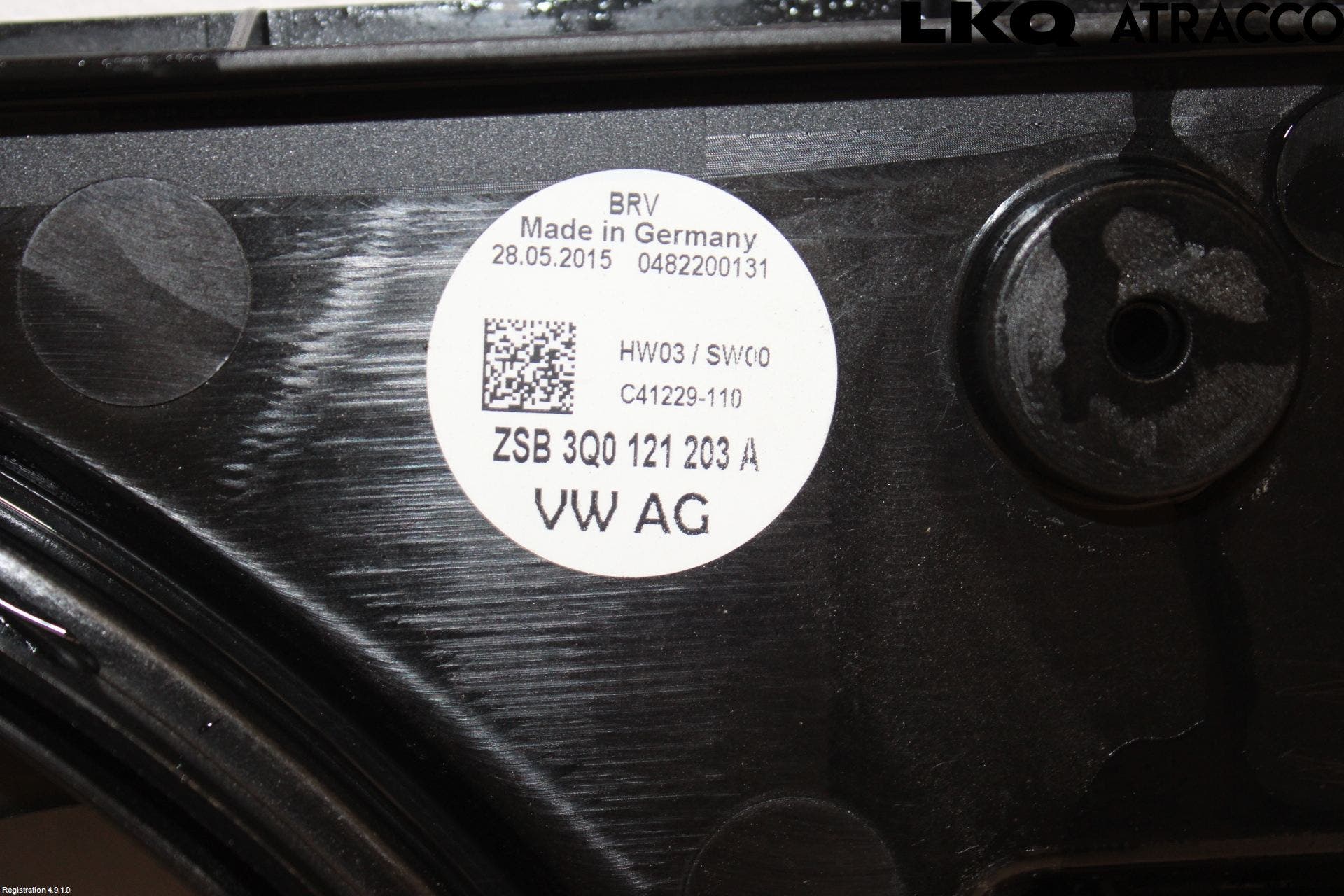 Volkswagen VW PASSAT 15-19 Kylfläkt El