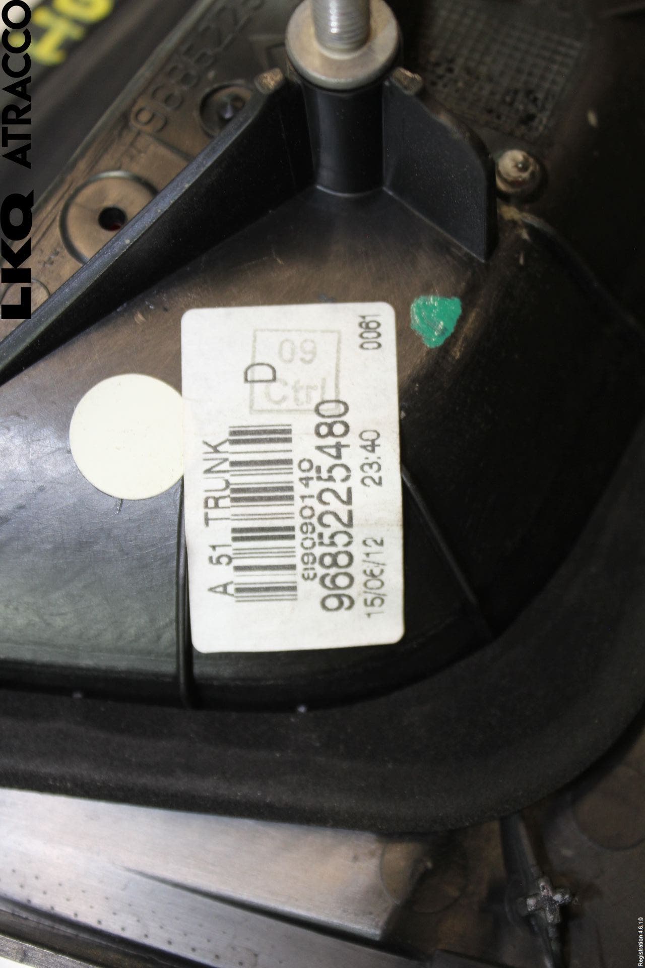 Citroen C3 10-17 Bakljus Lucka Hö