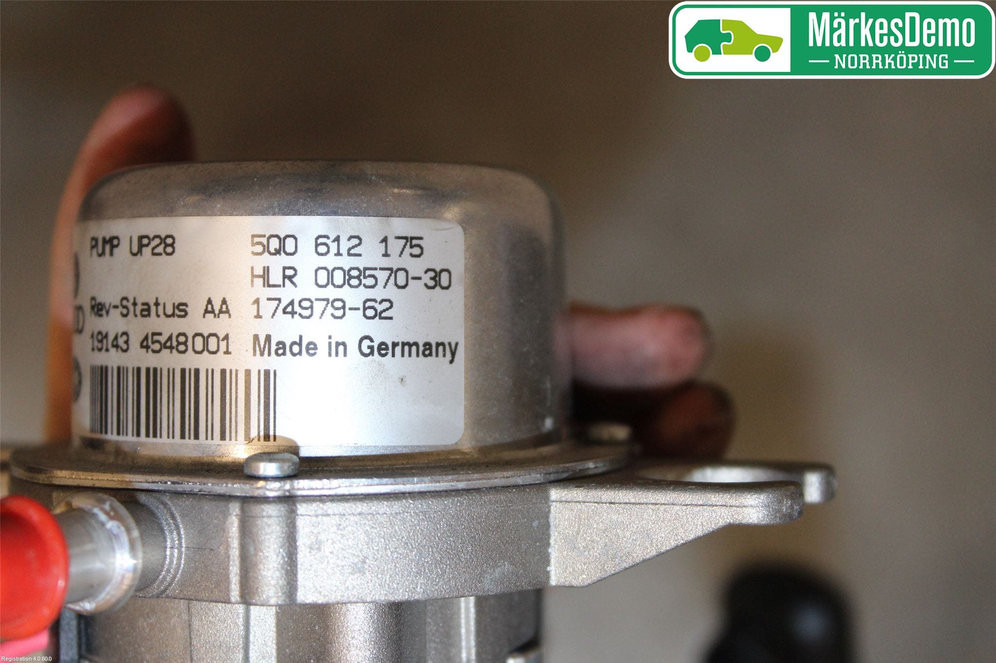 Audi A3/S3 8V 13-20 Vakuumpump