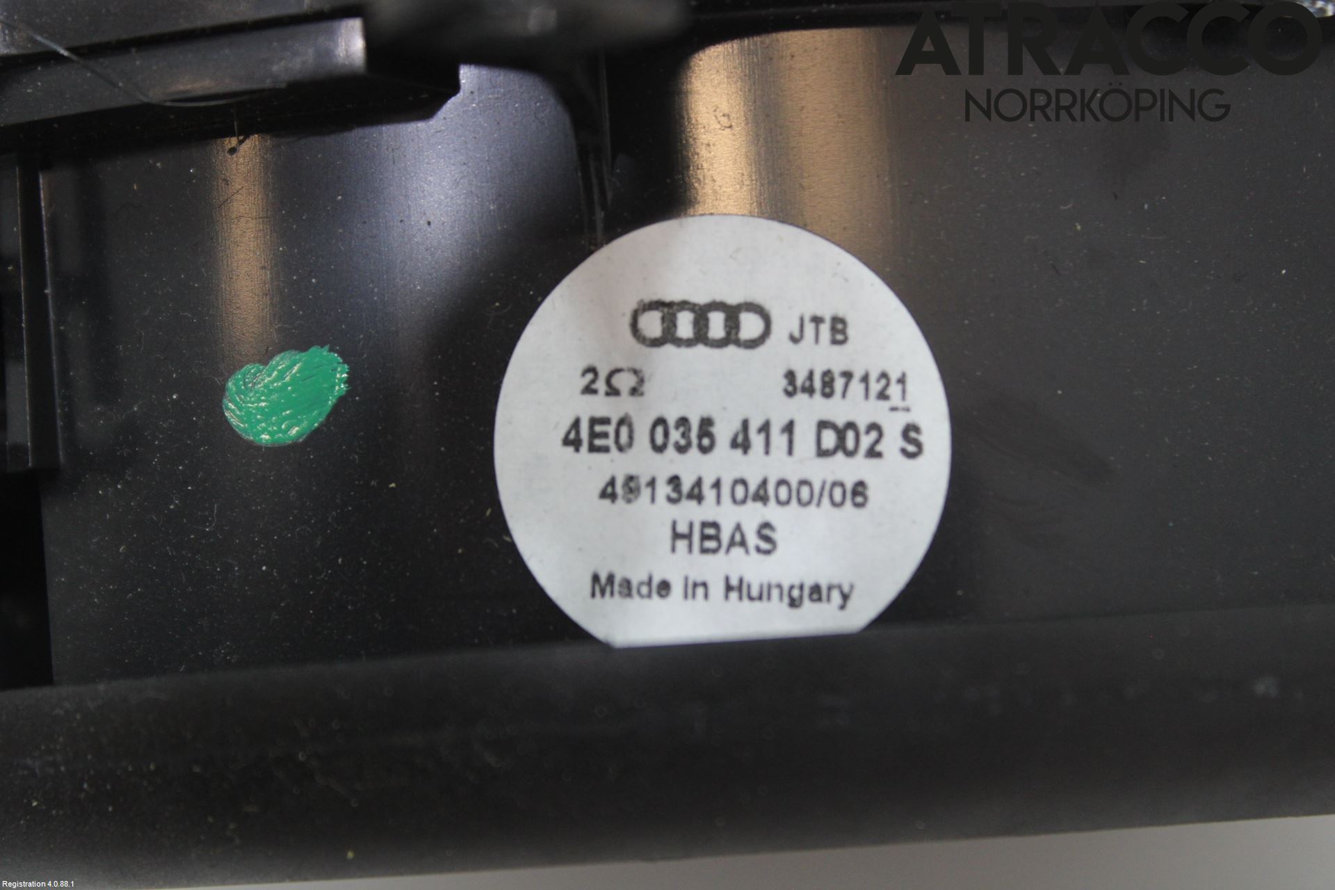 Audi A8/S8 4E  02-09 Högtalare