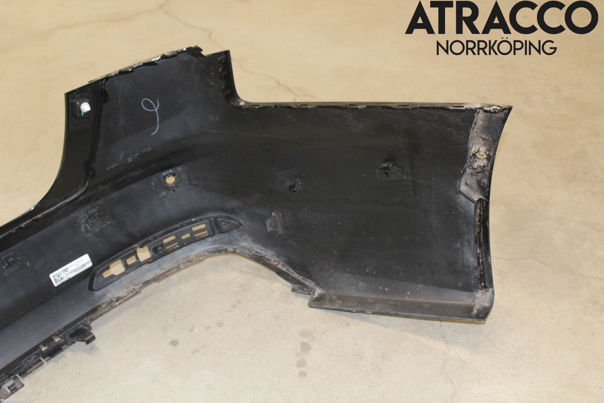 Audi A6 F2/C8 19- Stötfångarbeklädnad Bak