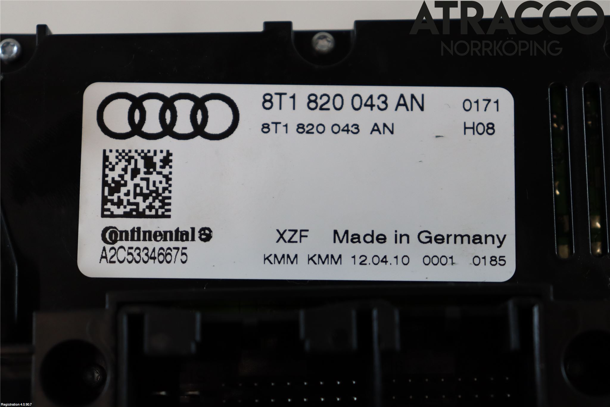 Audi A5 07-16 Värmereglage